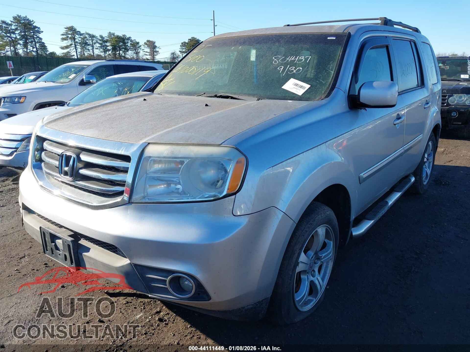HONDA PILOT 2012 - 5FNYF4H55CB044347