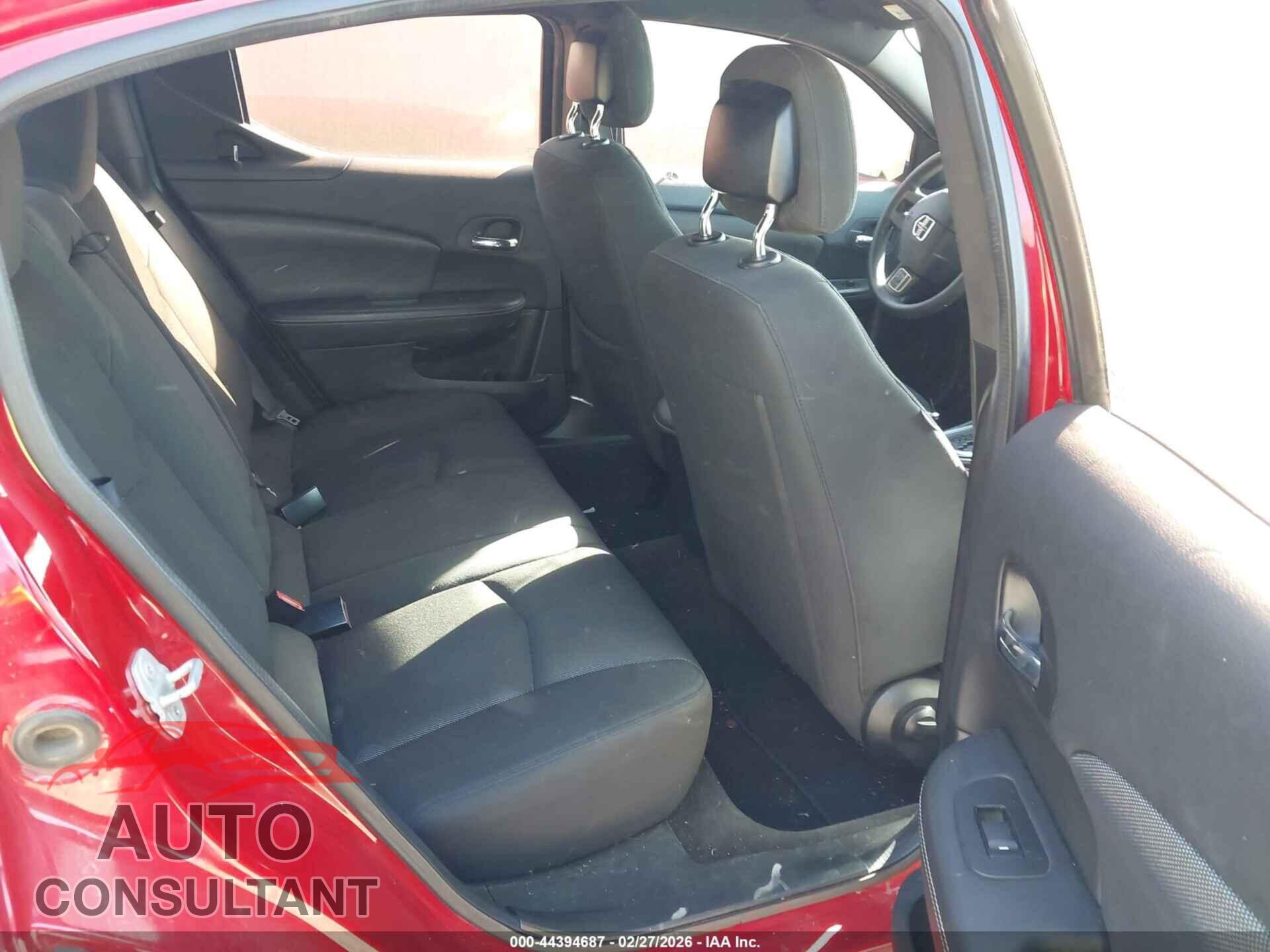 DODGE AVENGER 2013 - 1C3CDZAB5DN622371