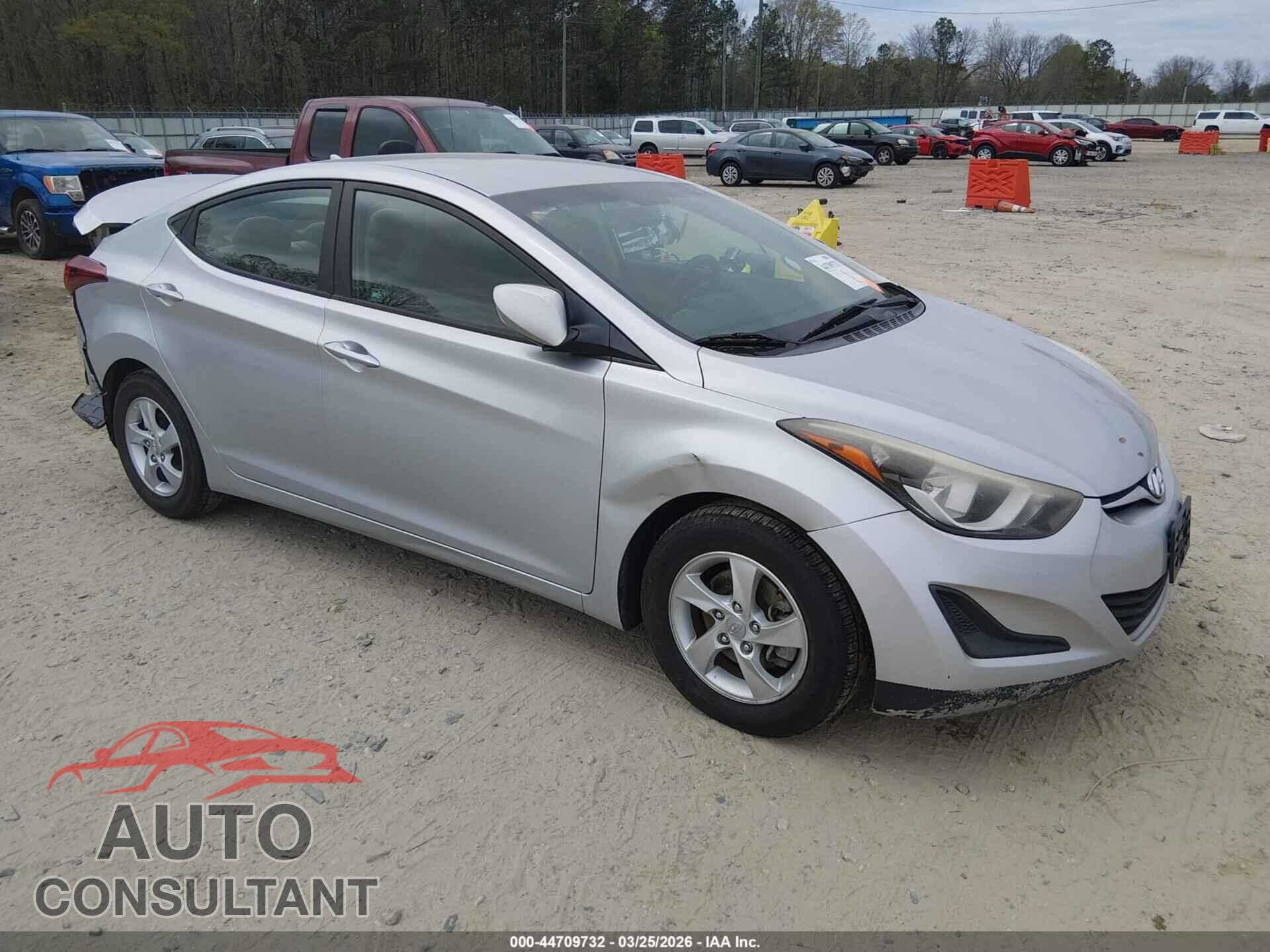 HYUNDAI ELANTRA 2014 - 5NPDH4AE0EH486976