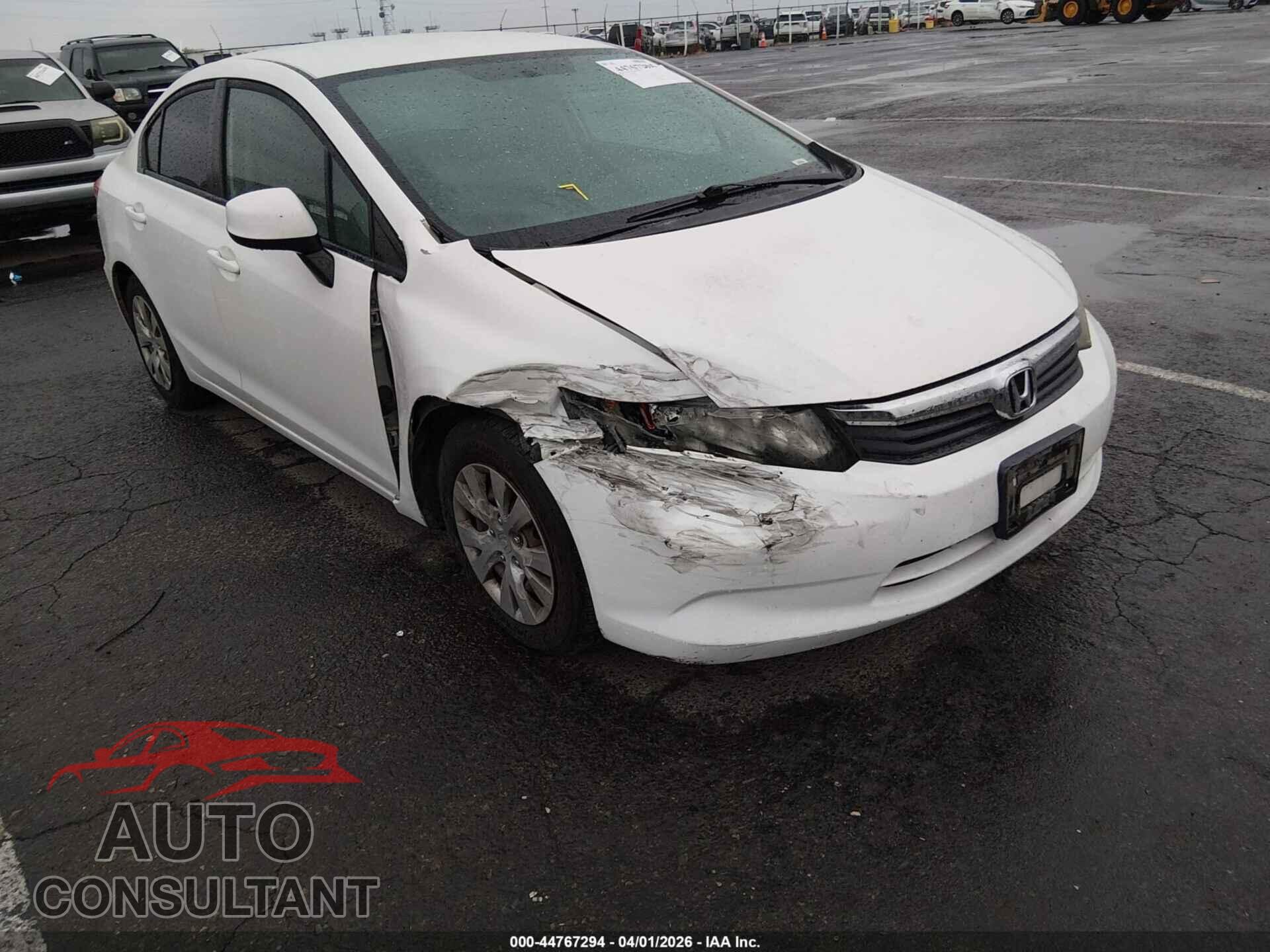 HONDA CIVIC 2012 - 2HGFB2F55CH582245