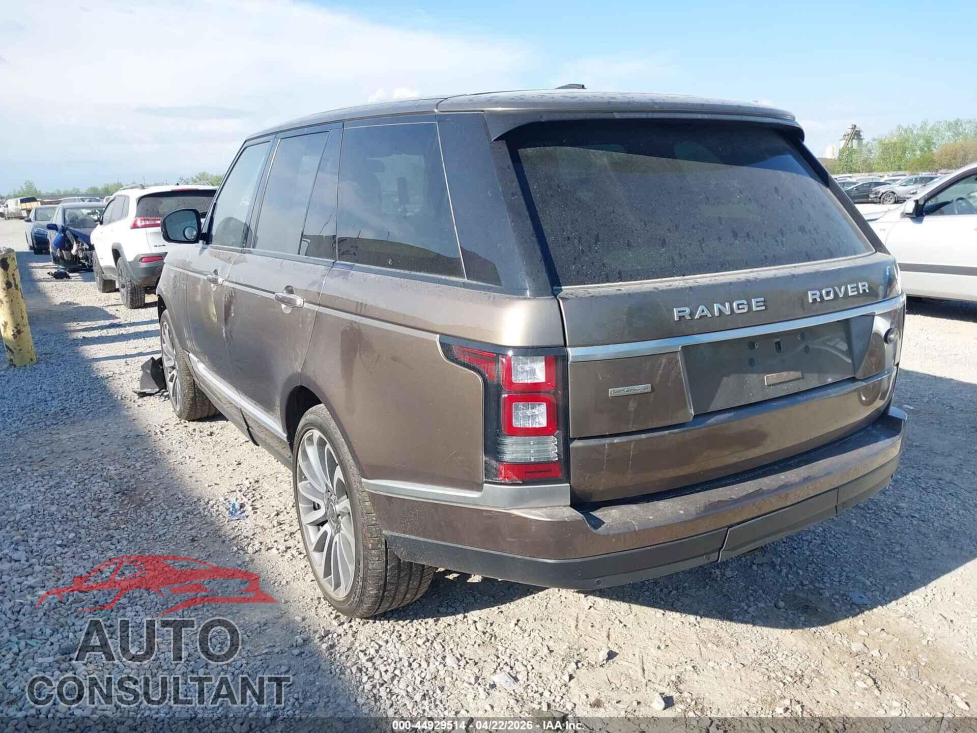 LAND ROVER RANGE ROVER 2013 - SALGV2EF6DA121908