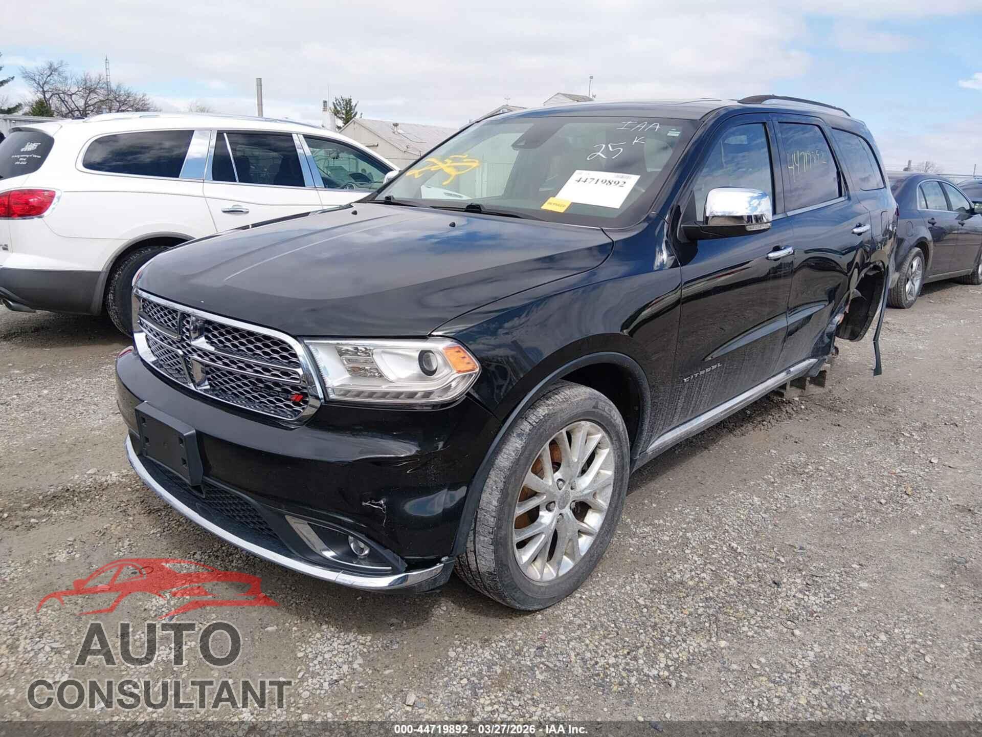 DODGE DURANGO 2015 - 1C4RDJEG8FC818185