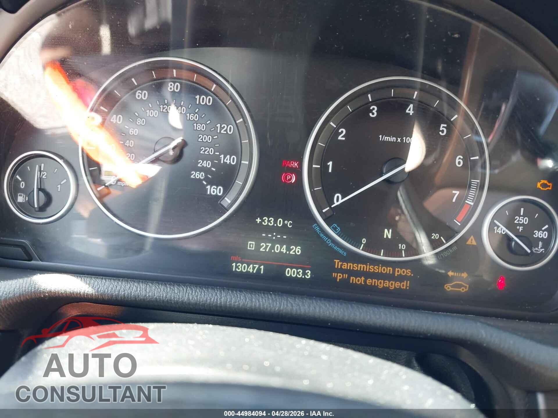 BMW X3 2013 - 5UXWX9C54D0A21197