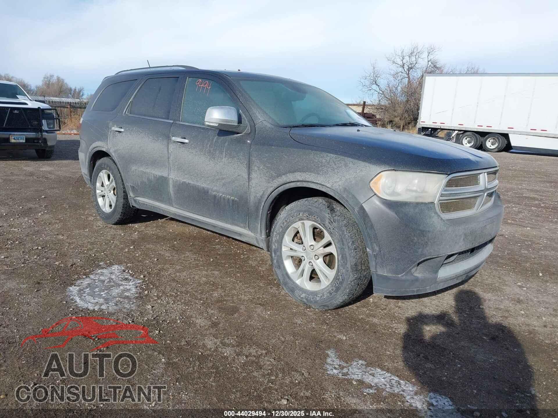 DODGE DURANGO 2012 - 1C4RDJEG3CC336977