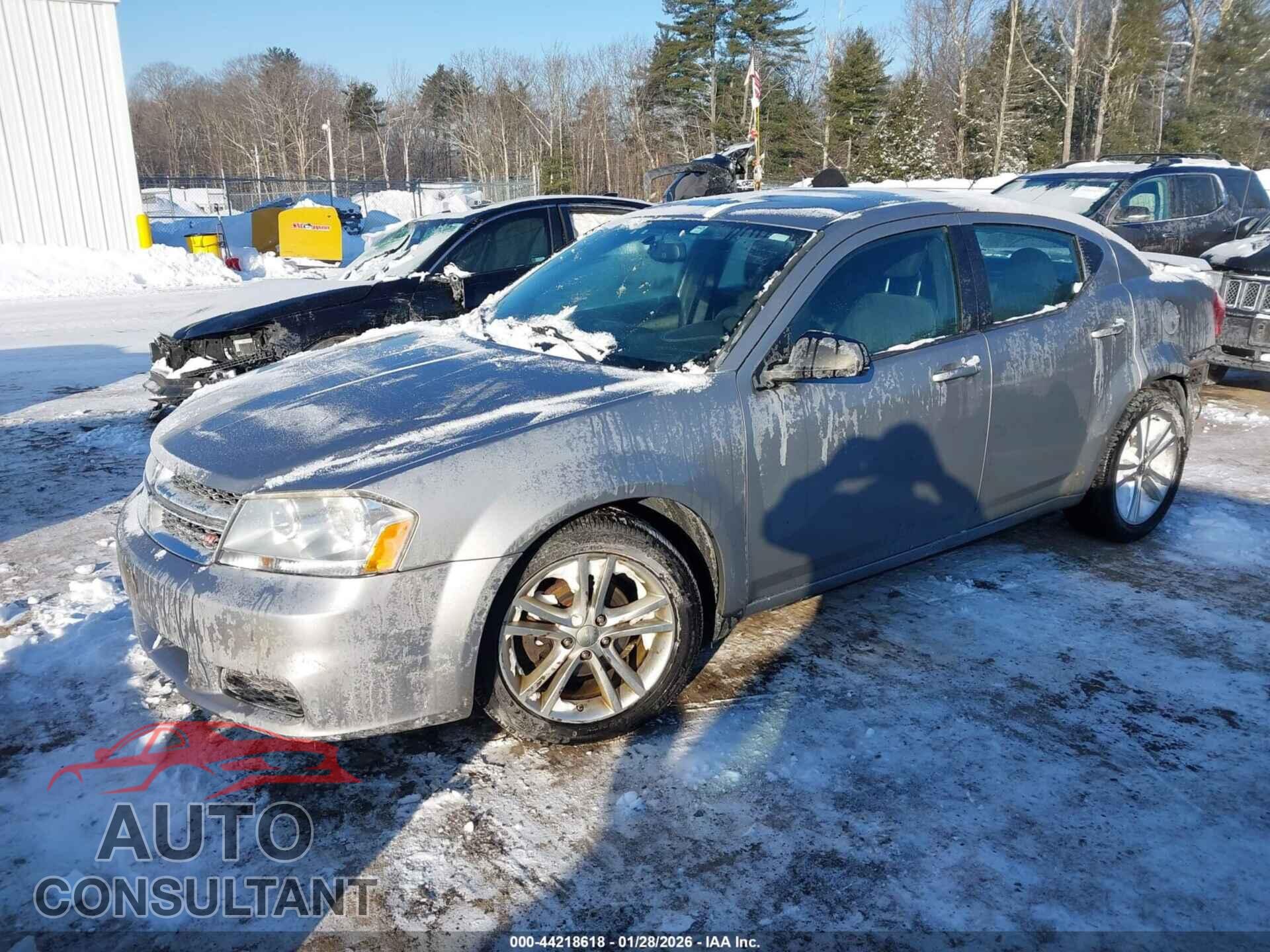 DODGE AVENGER 2013 - 1C3CDZAG5DN572681