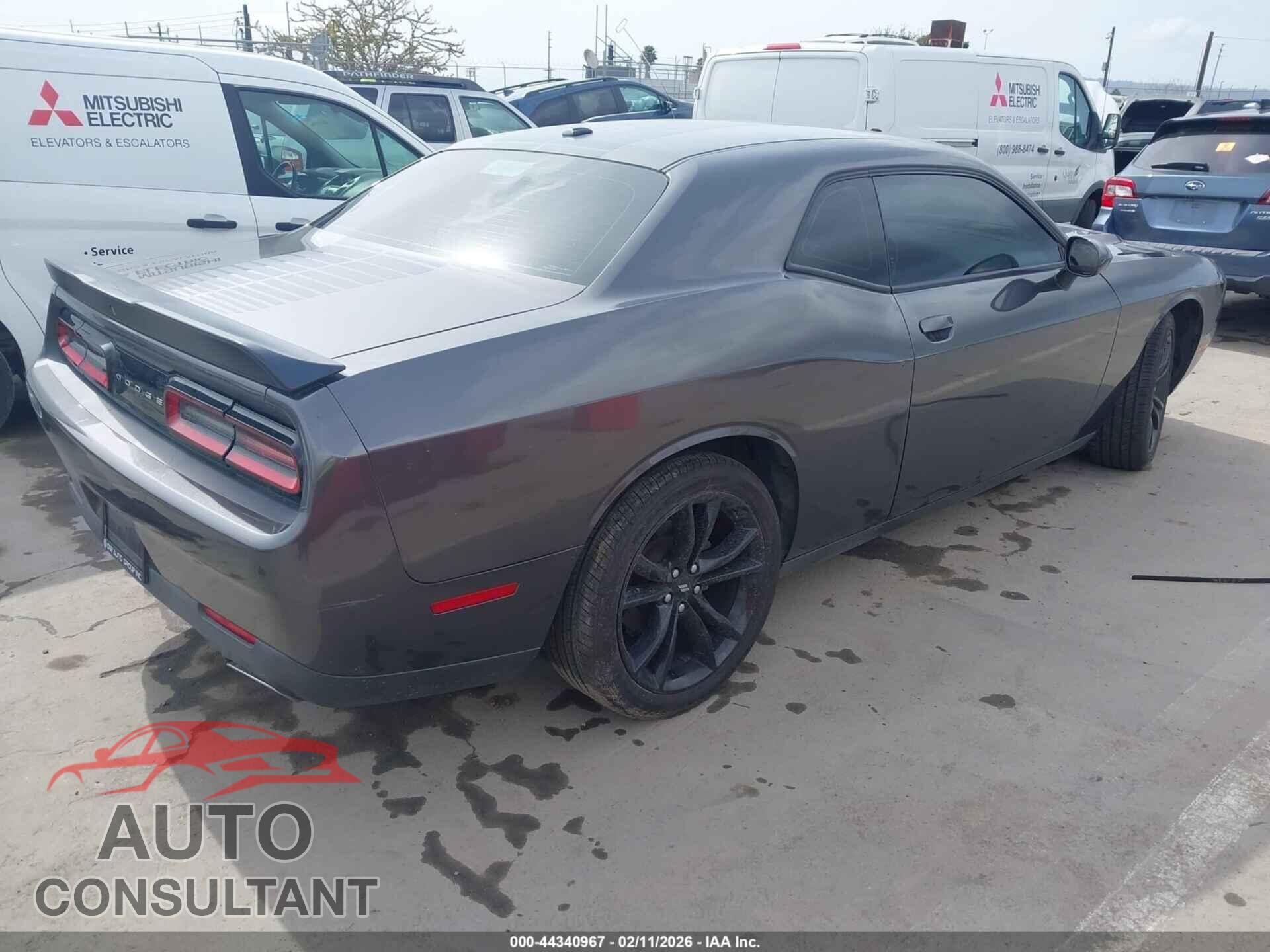 DODGE CHALLENGER 2017 - 2C3CDZAG3HH600038