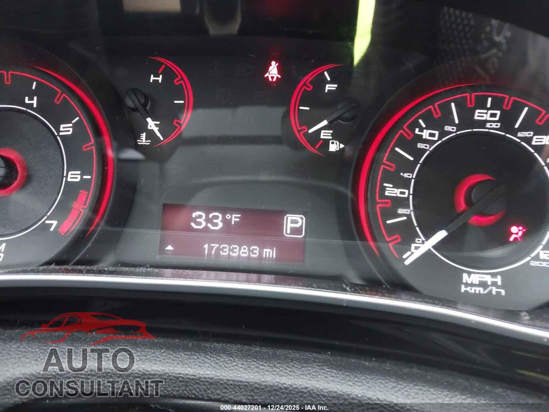 DODGE DART 2013 - 1C3CDFBA3DD225087