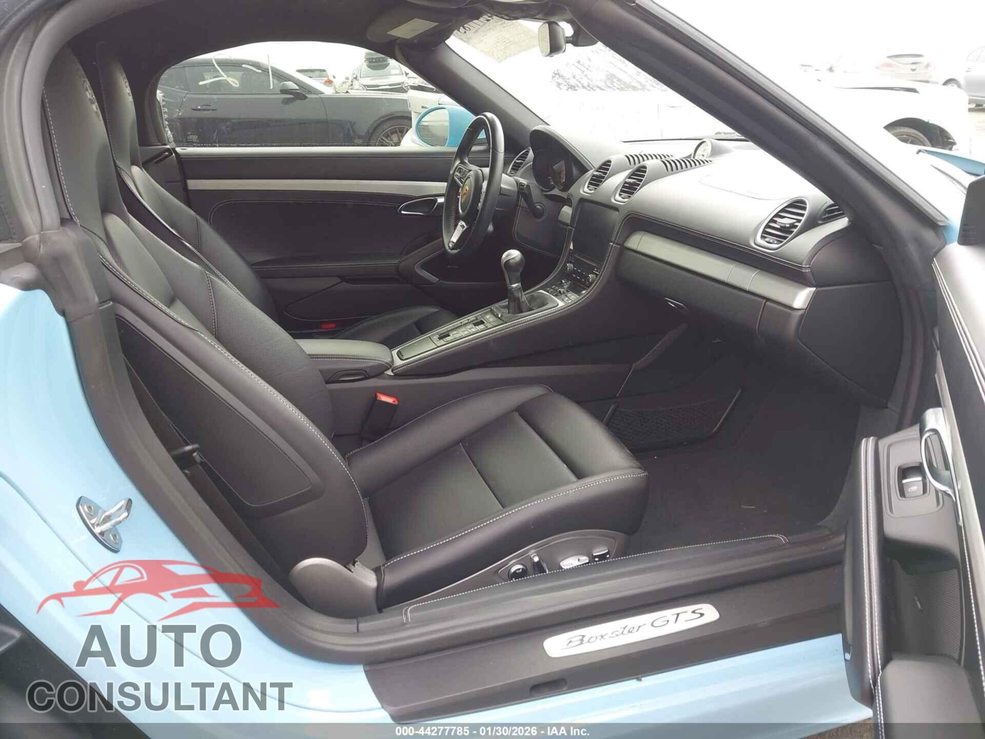 PORSCHE BOXSTER 2022 - WP0CD2A8XNS228813