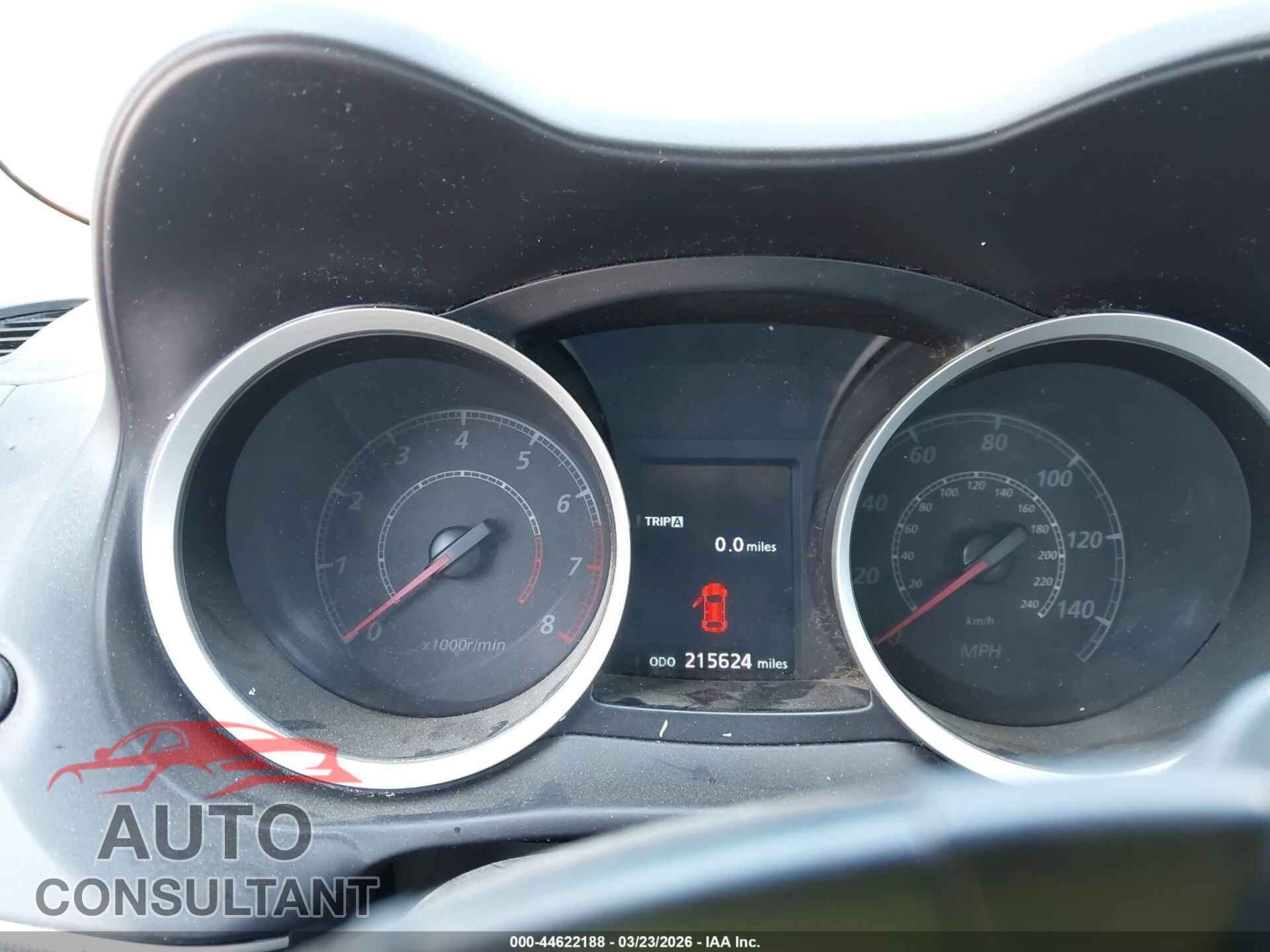 MITSUBISHI LANCER 2010 - JA32U8FW9AU018657