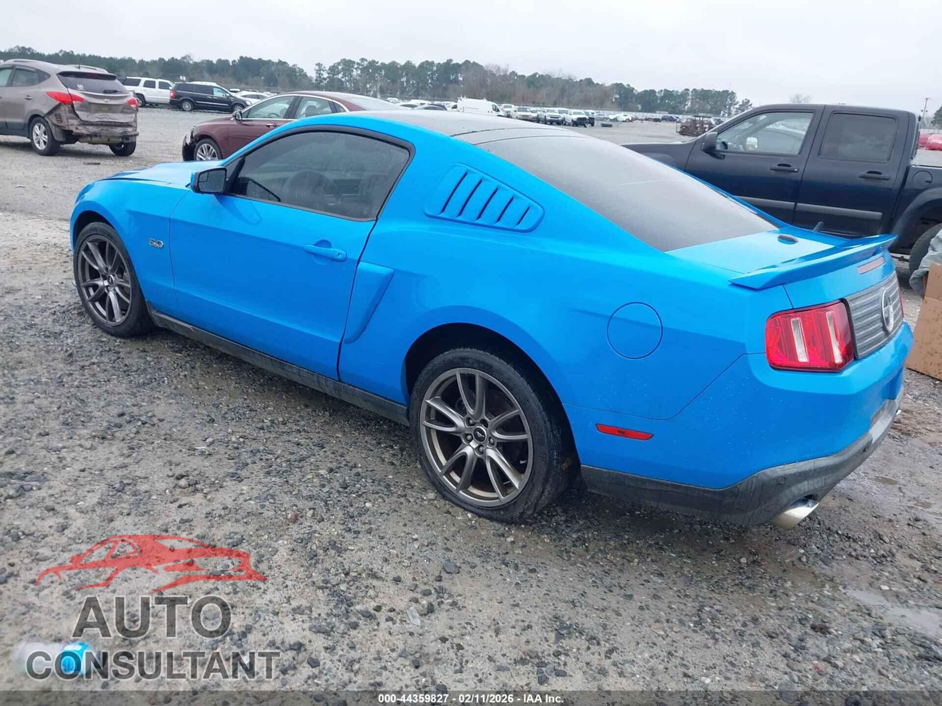 FORD MUSTANG 2012 - 1ZVBP8CF7C5241870