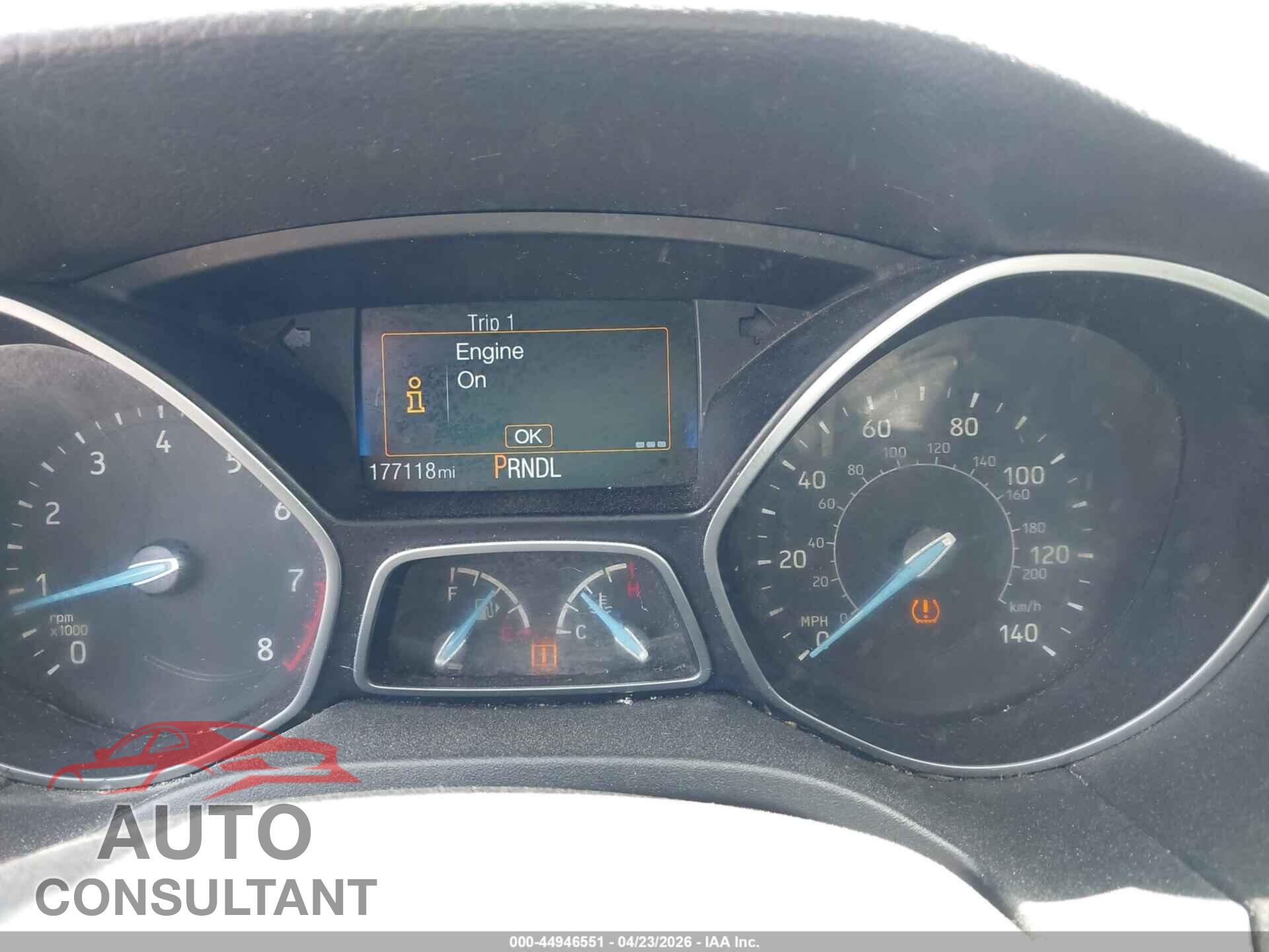 FORD FOCUS 2016 - 1FADP3E2XGL237148