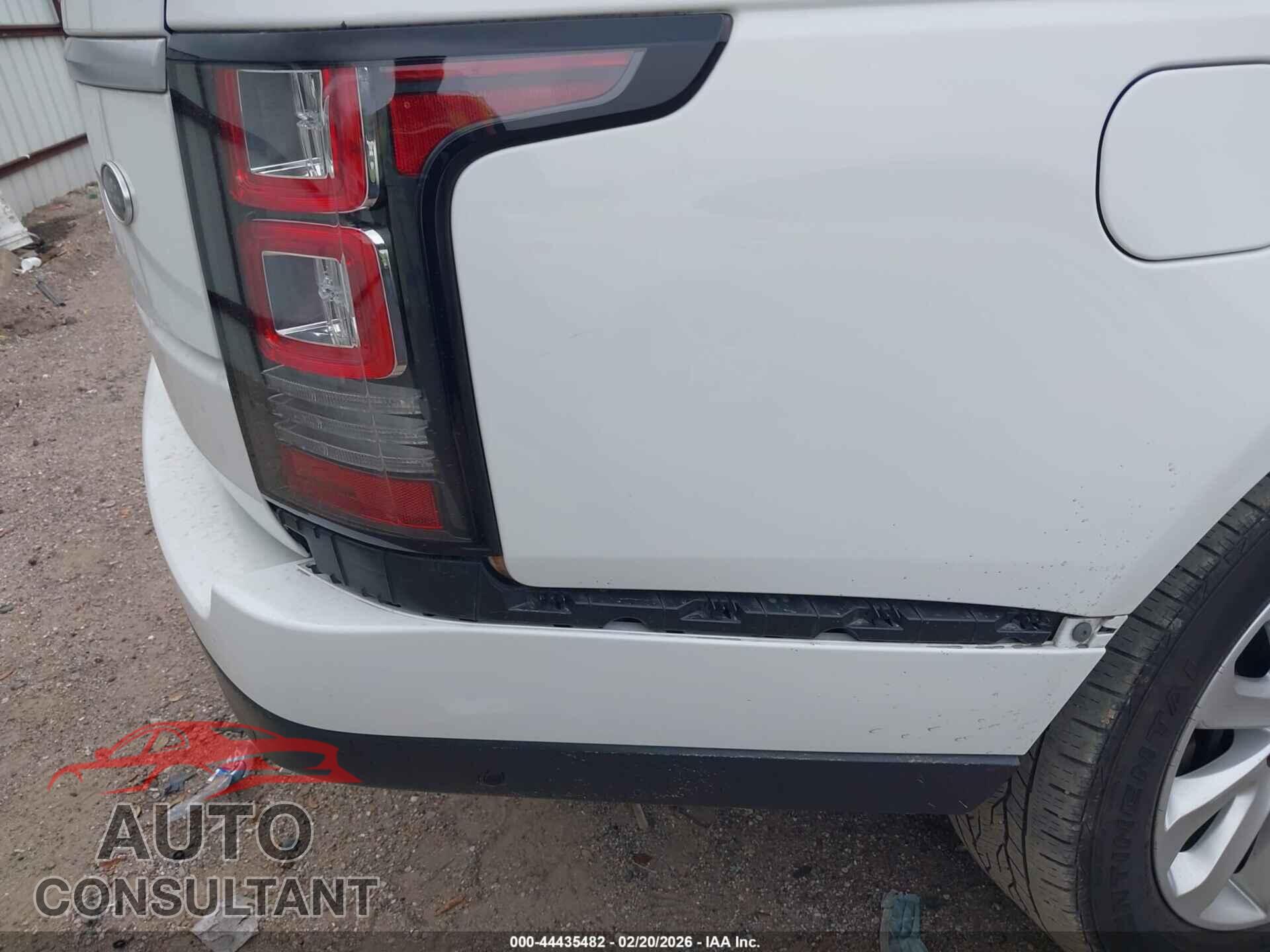 LAND ROVER RANGE ROVER 2016 - SALGS2KF5GA298337