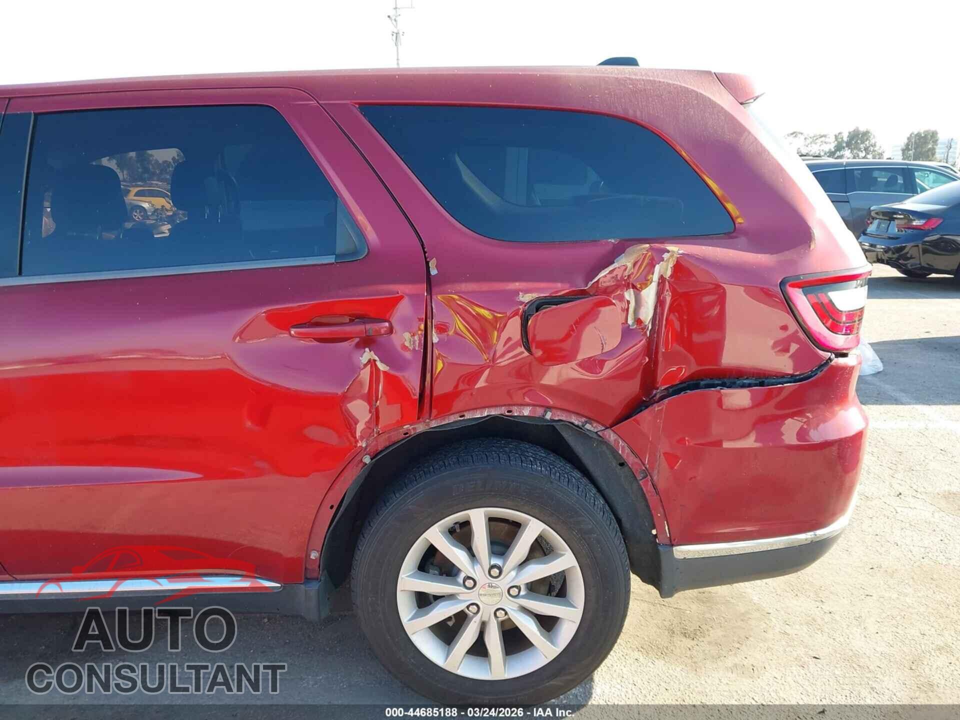 DODGE DURANGO 2015 - 1C4RDHAGXFC921249