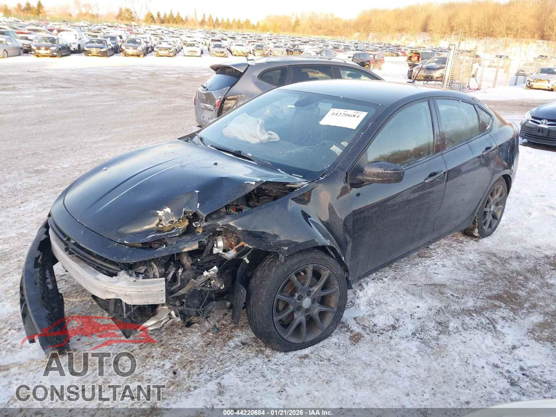 DODGE DART 2015 - 1C3CDFBB6FD279432