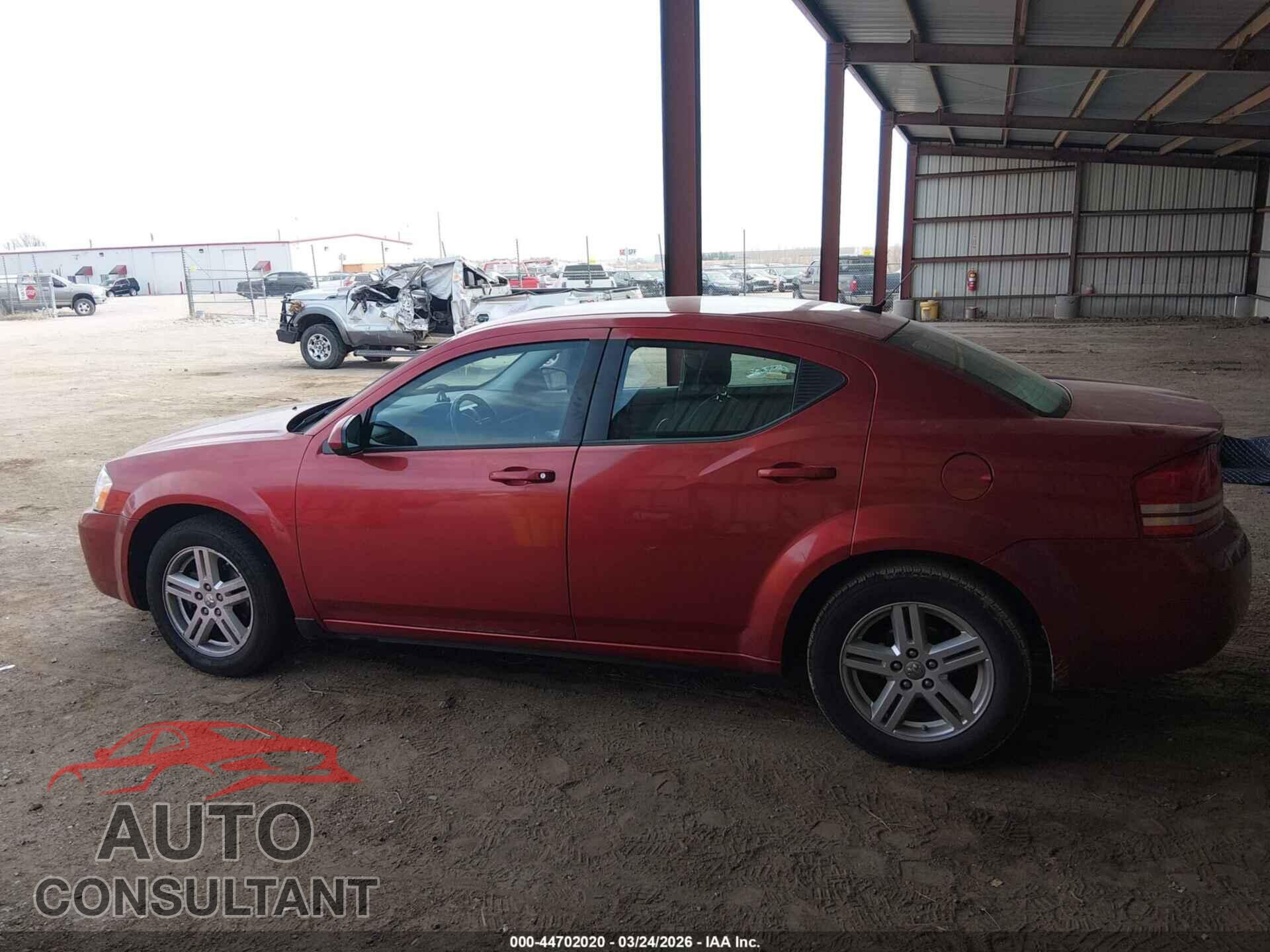 DODGE AVENGER 2010 - 1B3CC1FB8AN218745