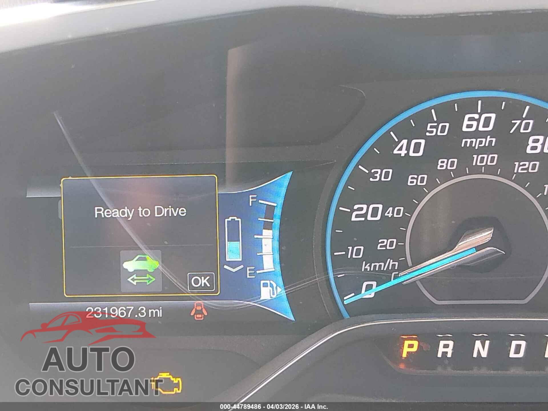 FORD C-MAX HYBRID 2013 - 1FADP5AU9DL532918