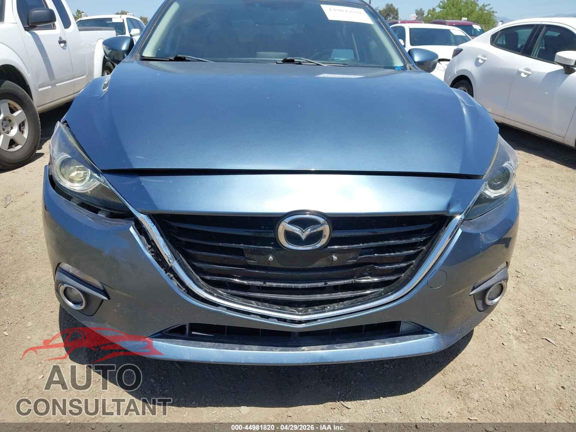 MAZDA MAZDA3 2015 - JM1BM1M31F1261275