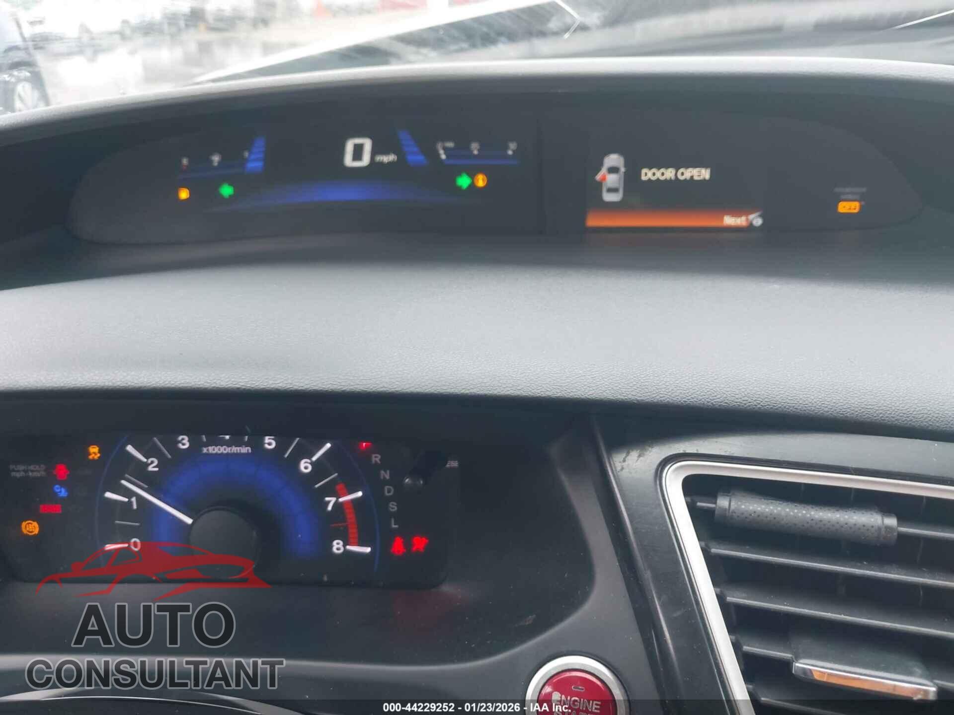 HONDA CIVIC 2014 - 19XFB2F93EE220141