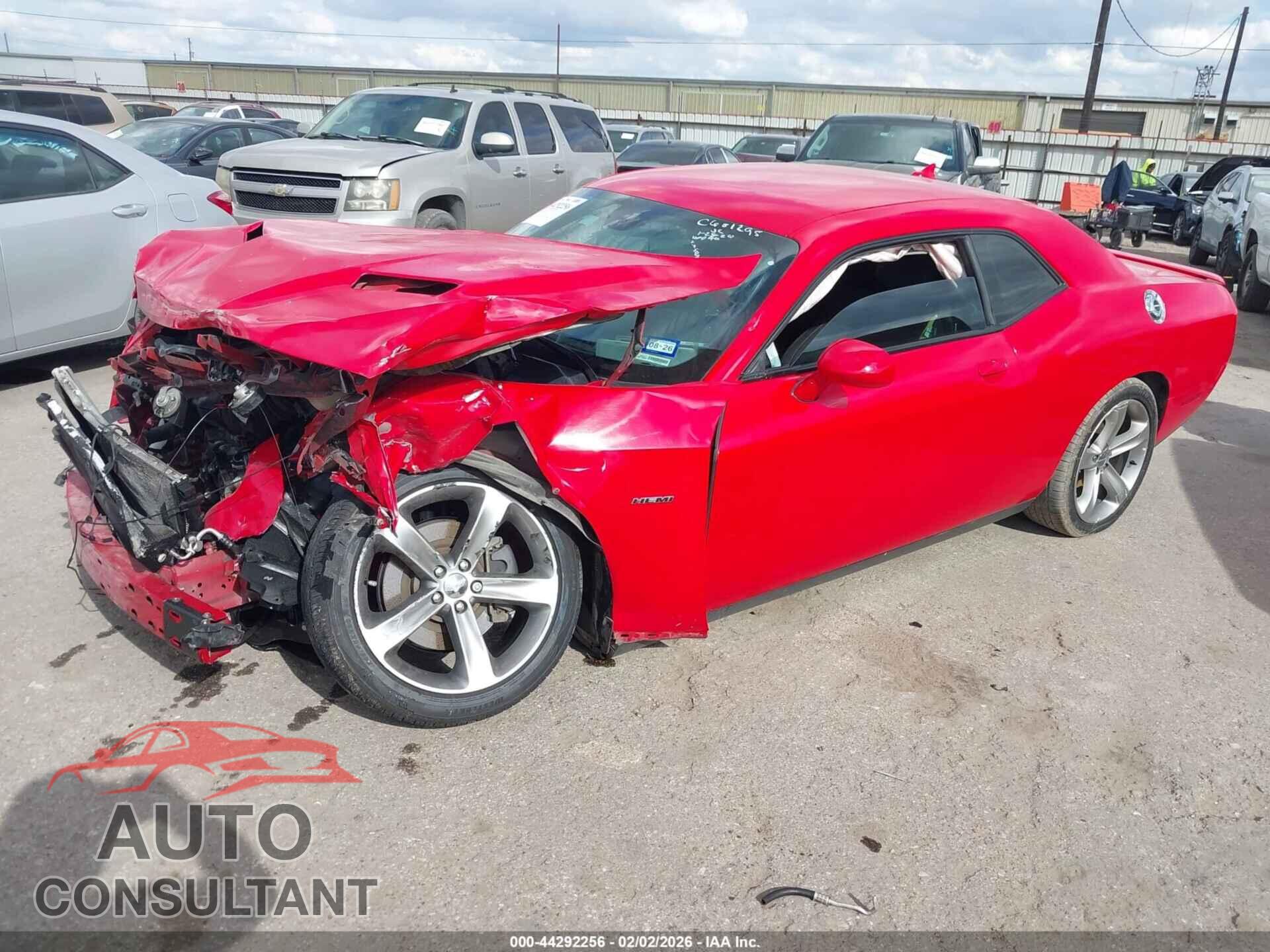 DODGE CHALLENGER 2016 - 2C3CDZBT3GH138123