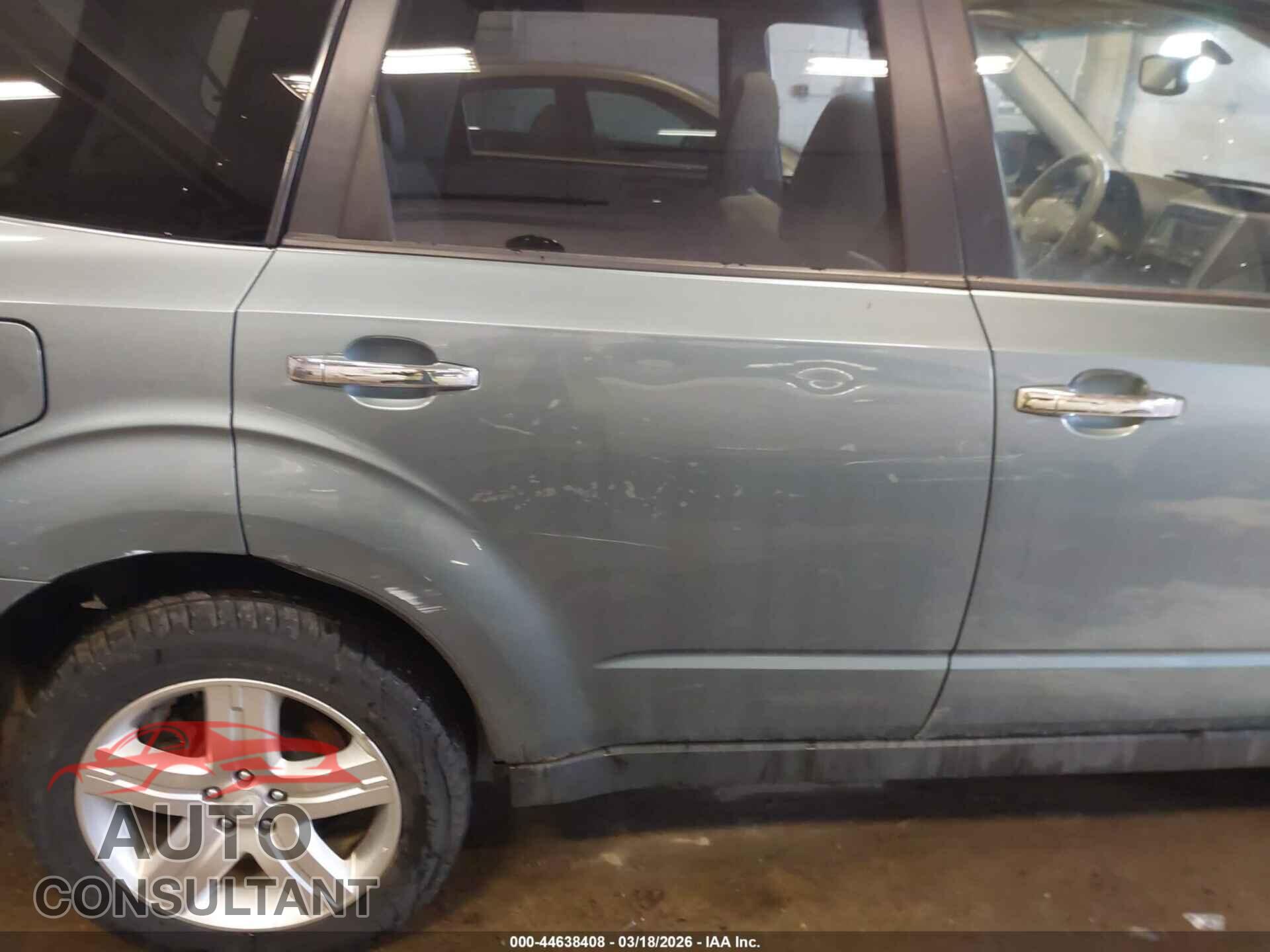 SUBARU FORESTER 2010 - JF2SH6CC6AH782562