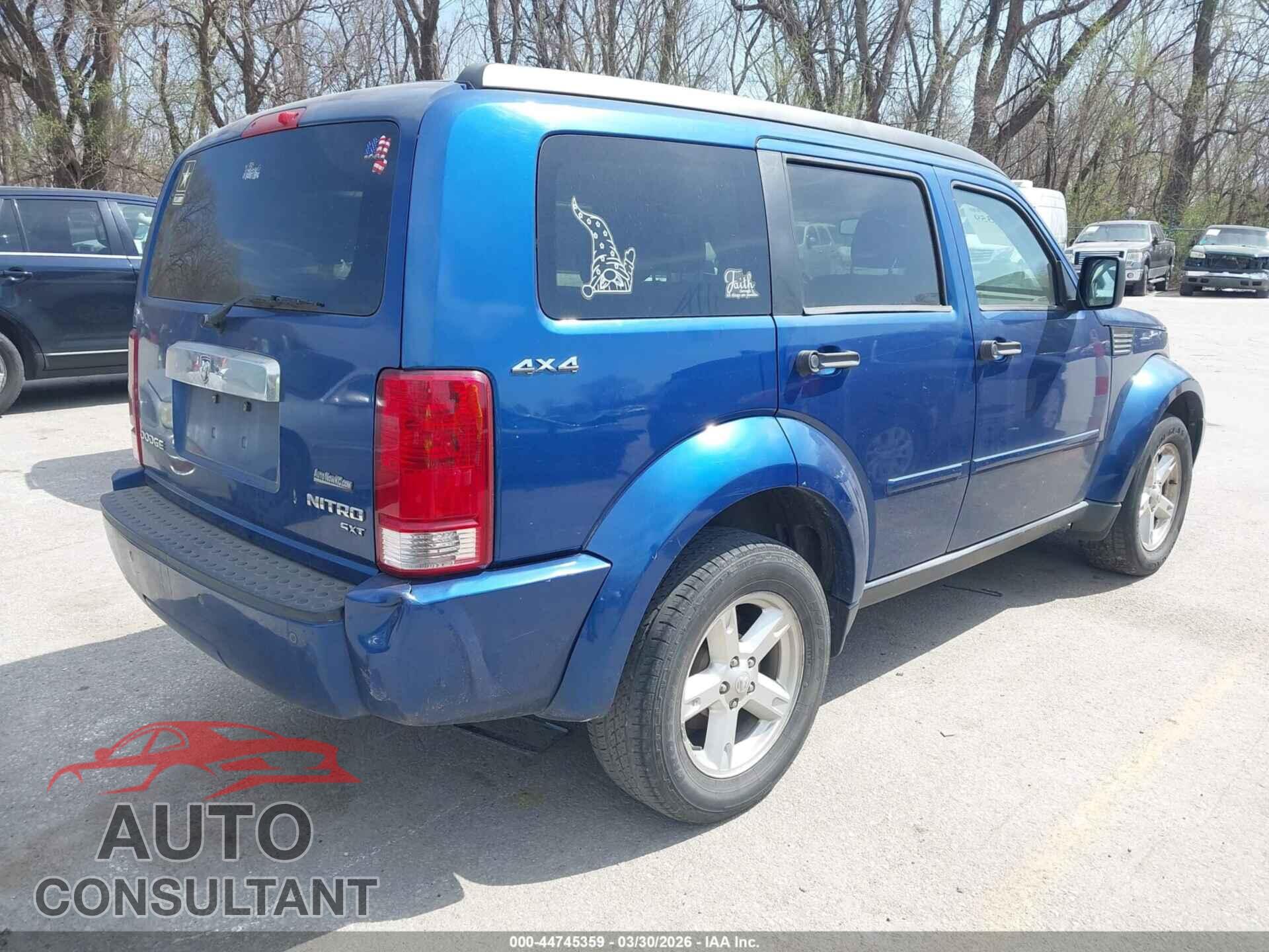 DODGE NITRO 2010 - 1D4PU5GK7AW118314