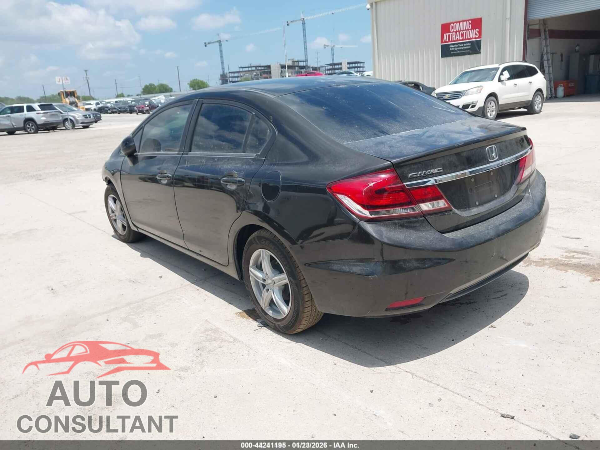 HONDA CIVIC 2013 - 2HGFB2F53DH577806