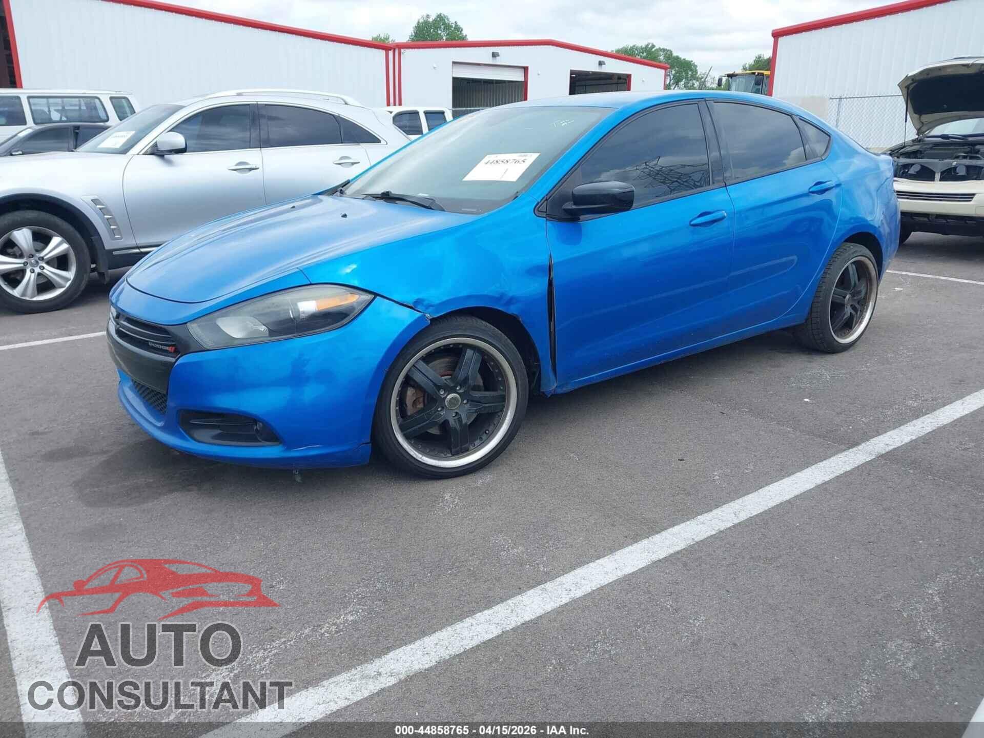 DODGE DART 2015 - 1C3CDFBBXFD435519