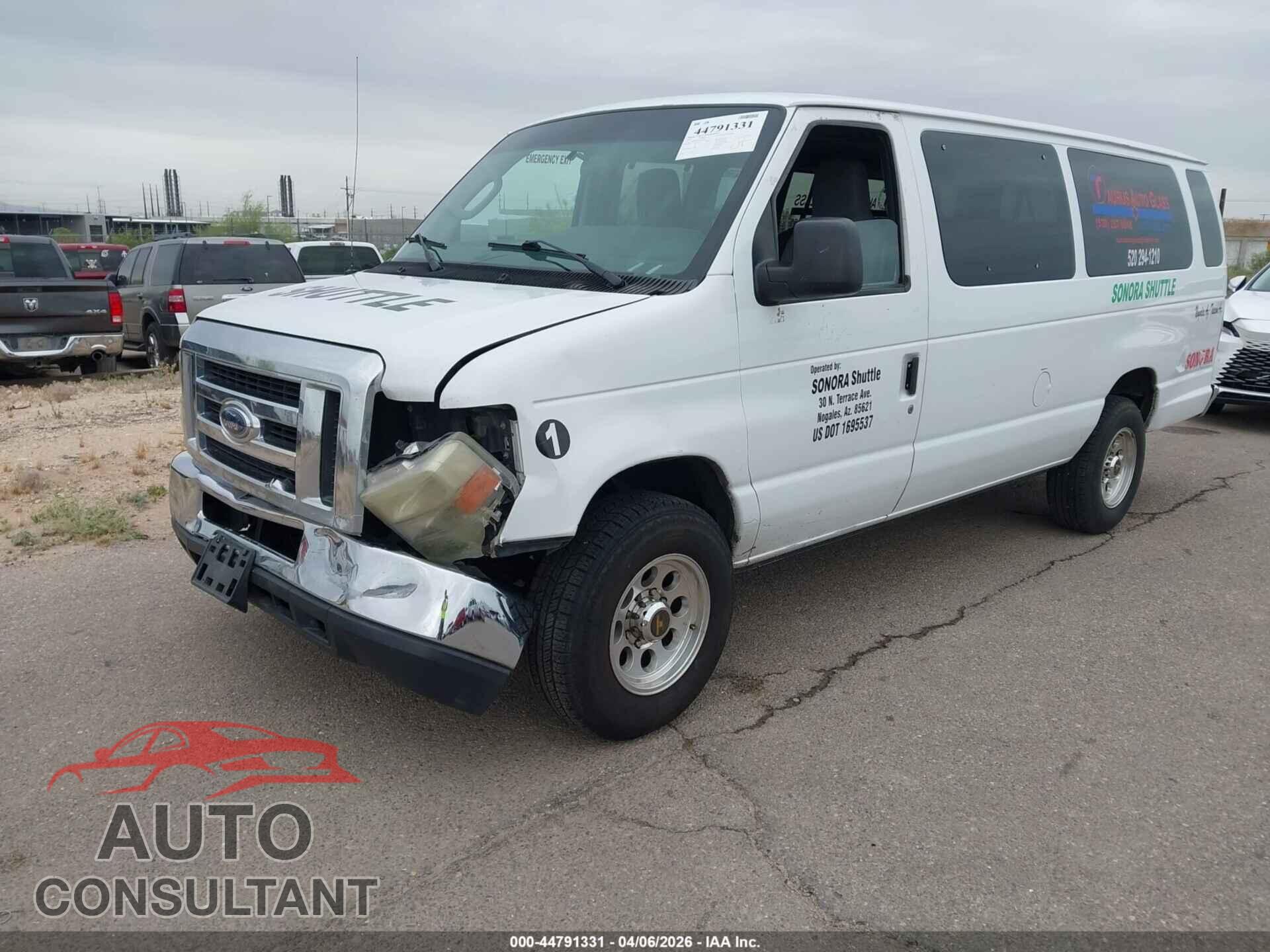FORD E-350 SUPER DUTY 2013 - 1FBSS3BL9DDA91011