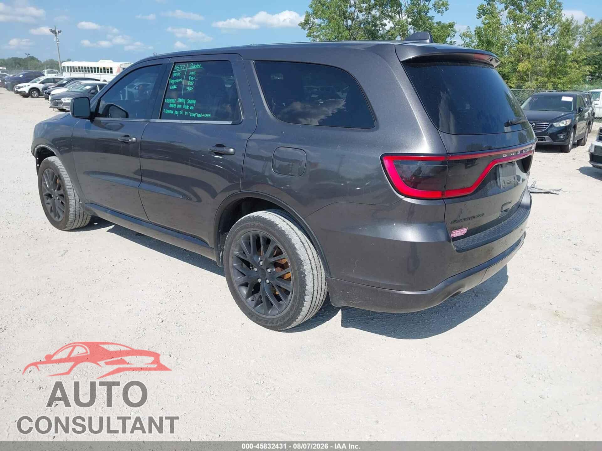DODGE DURANGO 2015 - 1C4RDJDG2FC746031