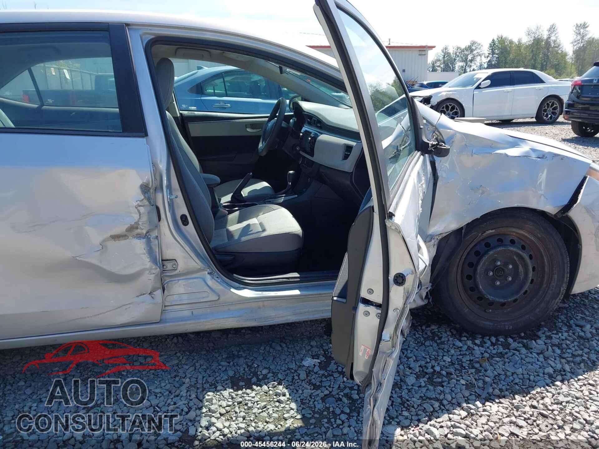 TOYOTA COROLLA 2014 - 2T1BURHE2EC190589