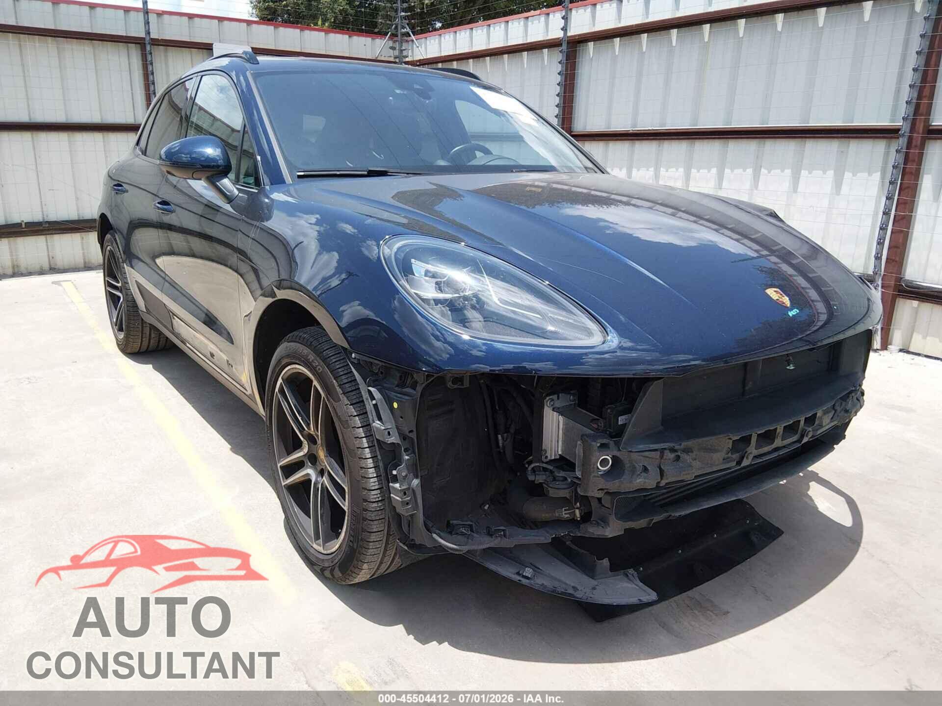 PORSCHE MACAN 2021 - WP1AA2A5XMLB17188