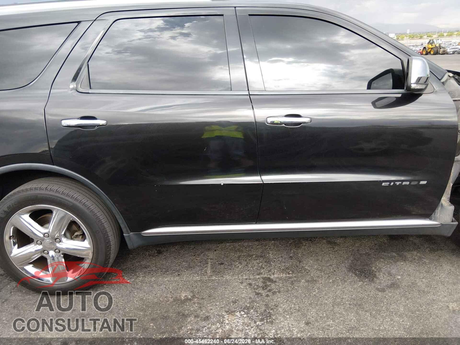 DODGE DURANGO 2012 - 1C4RDJEG9CC321108