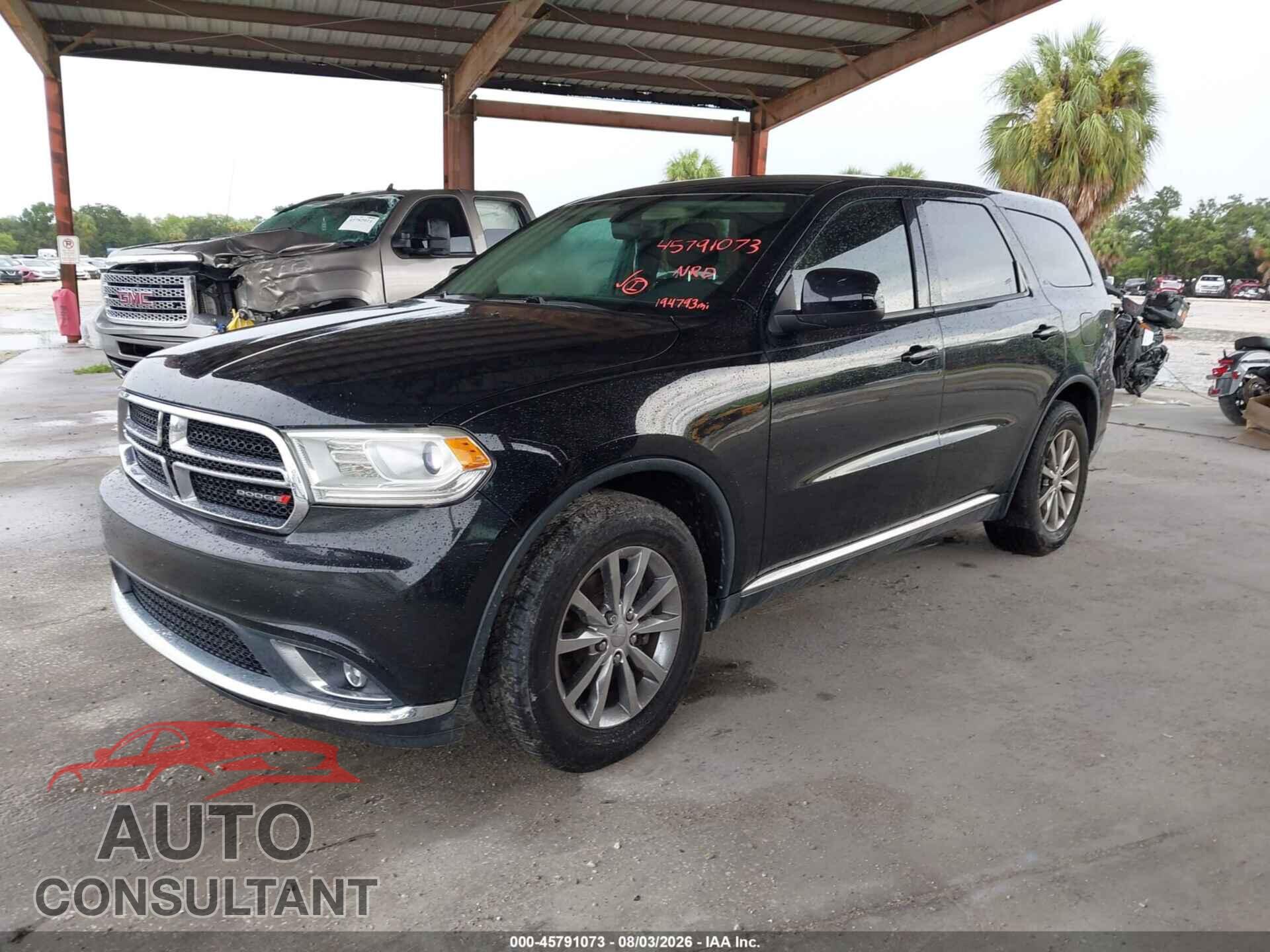 DODGE DURANGO 2018 - 1C4RDHAG3JC413763