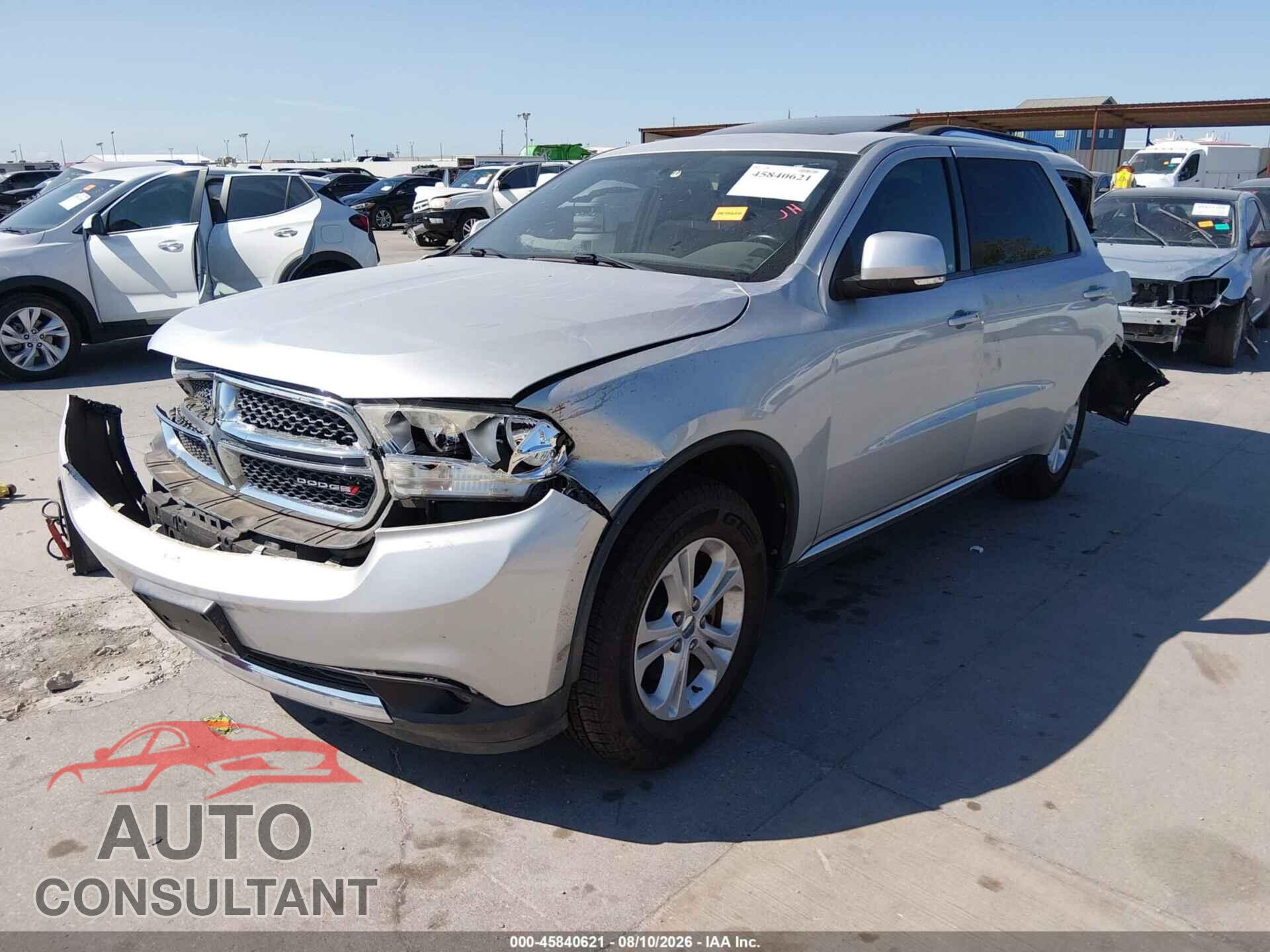DODGE DURANGO 2012 - 1C4RDHDG0CC257177