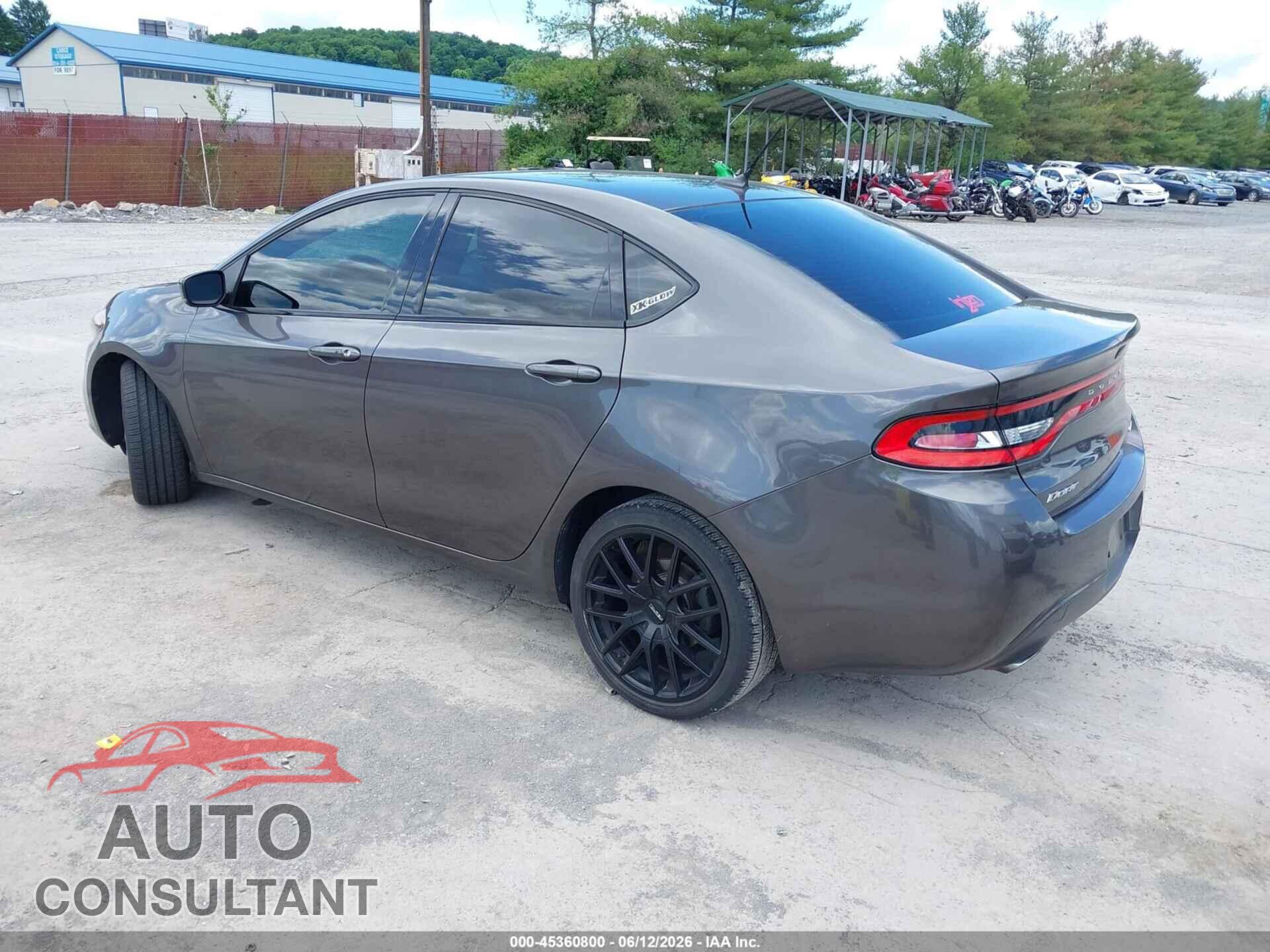 DODGE DART 2014 - 1C3CDFEB4ED919261