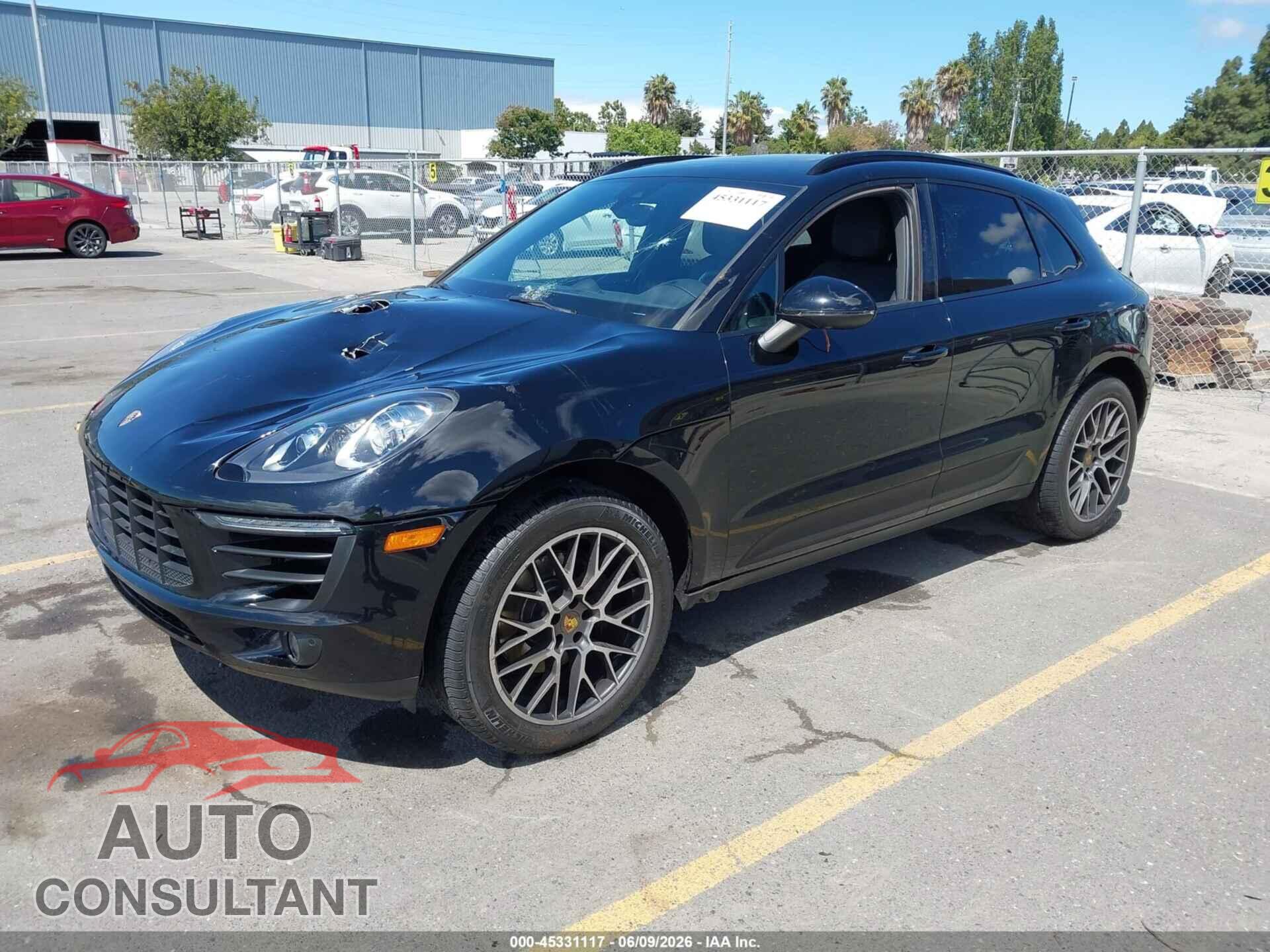 PORSCHE MACAN 2018 - WP1AA2A54JLB16582