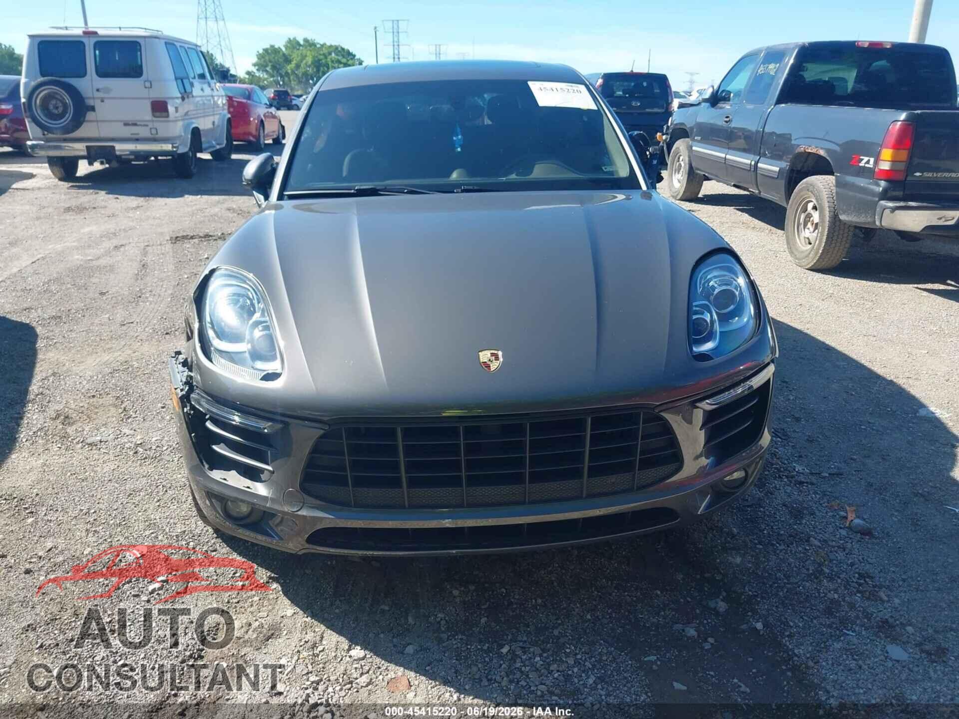 PORSCHE MACAN 2016 - WP1AB2A50GLB56115