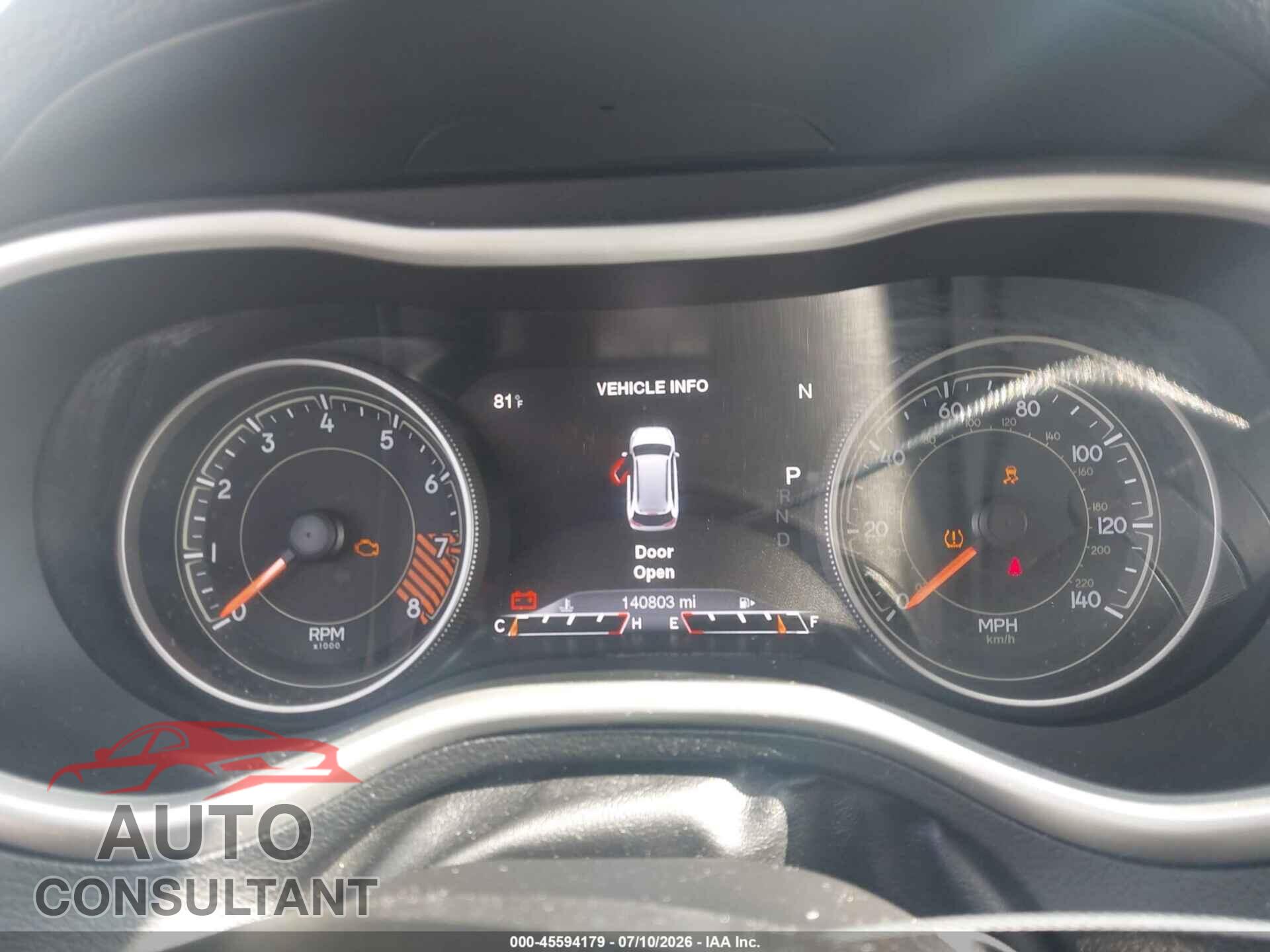 JEEP CHEROKEE 2015 - 1C4PJMBS8FW717303
