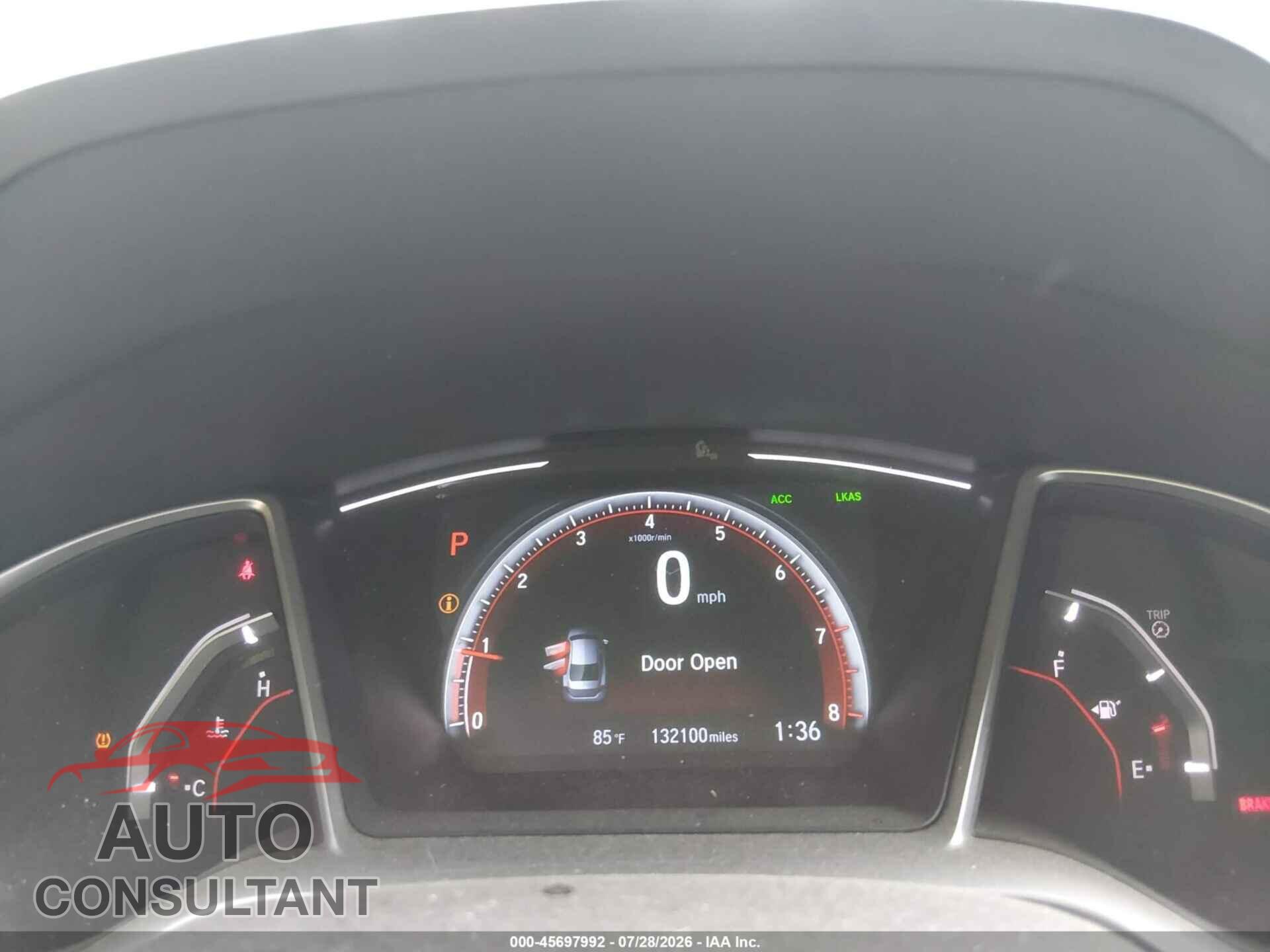 HONDA CIVIC 2020 - 2HGFC2F82LH528067