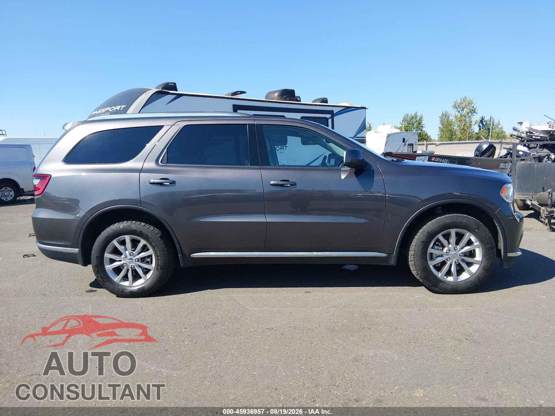 DODGE DURANGO 2017 - 1C4RDJAG8HC880968