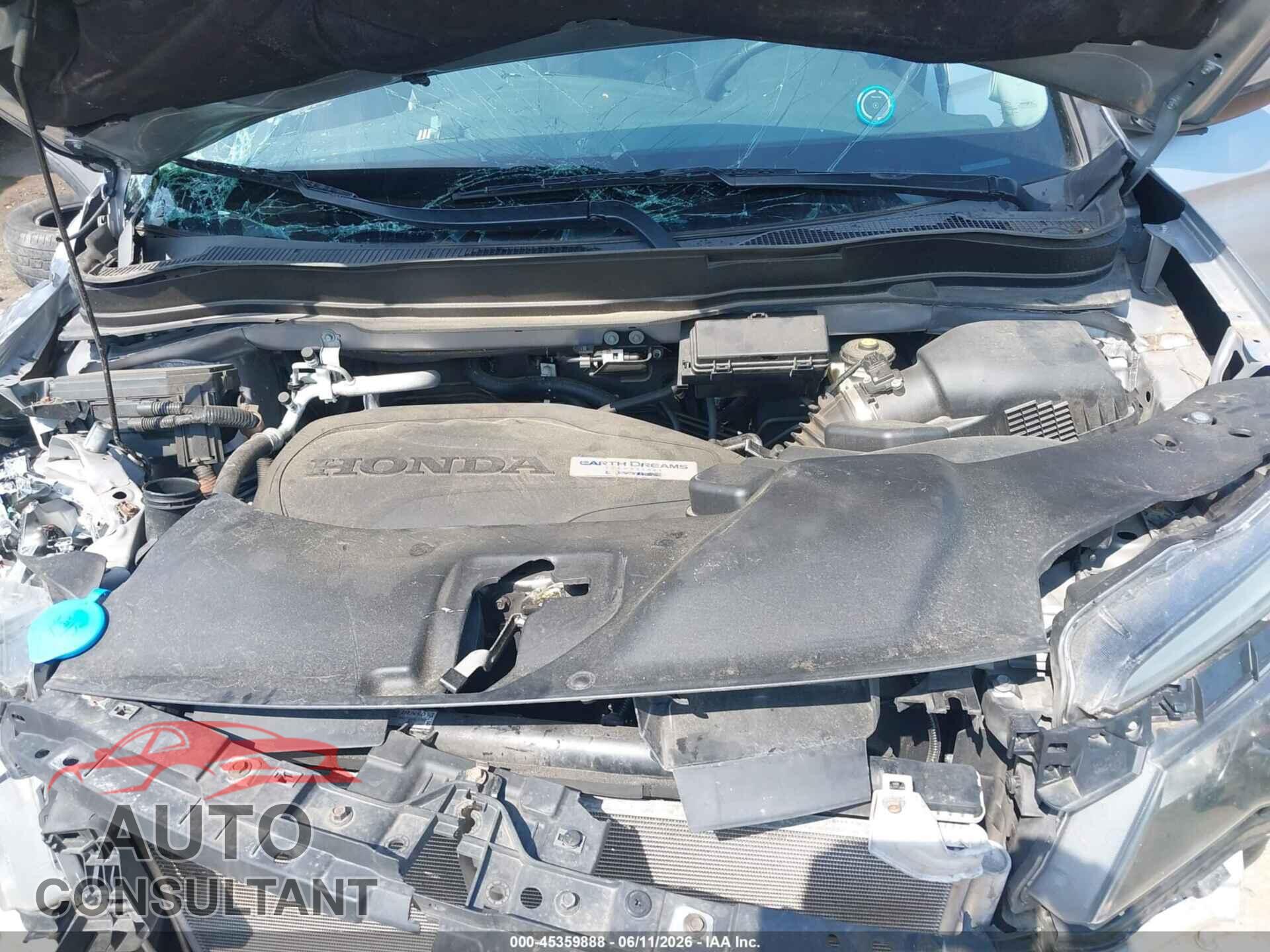 HONDA PILOT 2017 - 5FNYF6H54HB047162