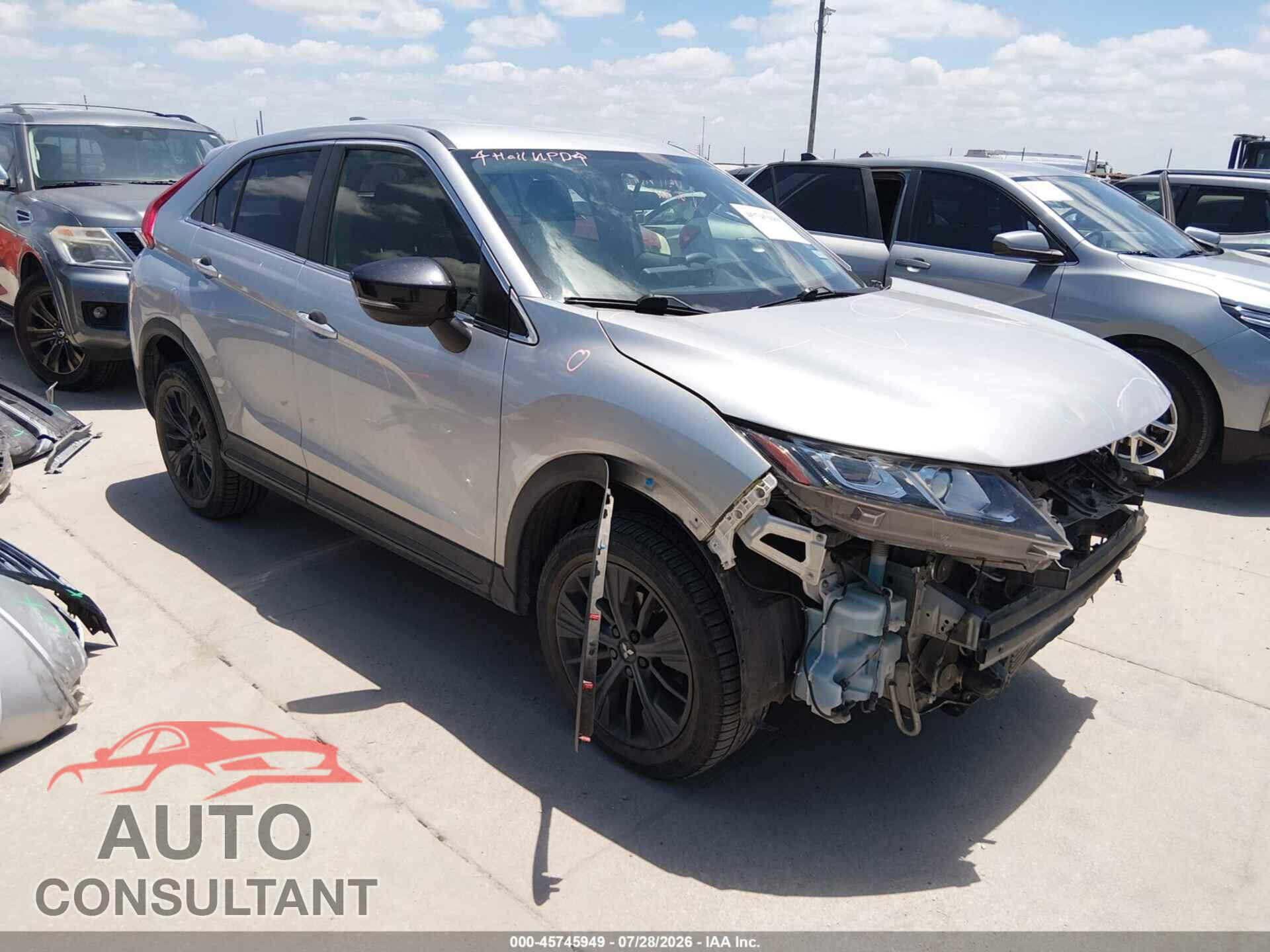 MITSUBISHI ECLIPSE CROSS 2018 - JA4AT4AA8JZ046564