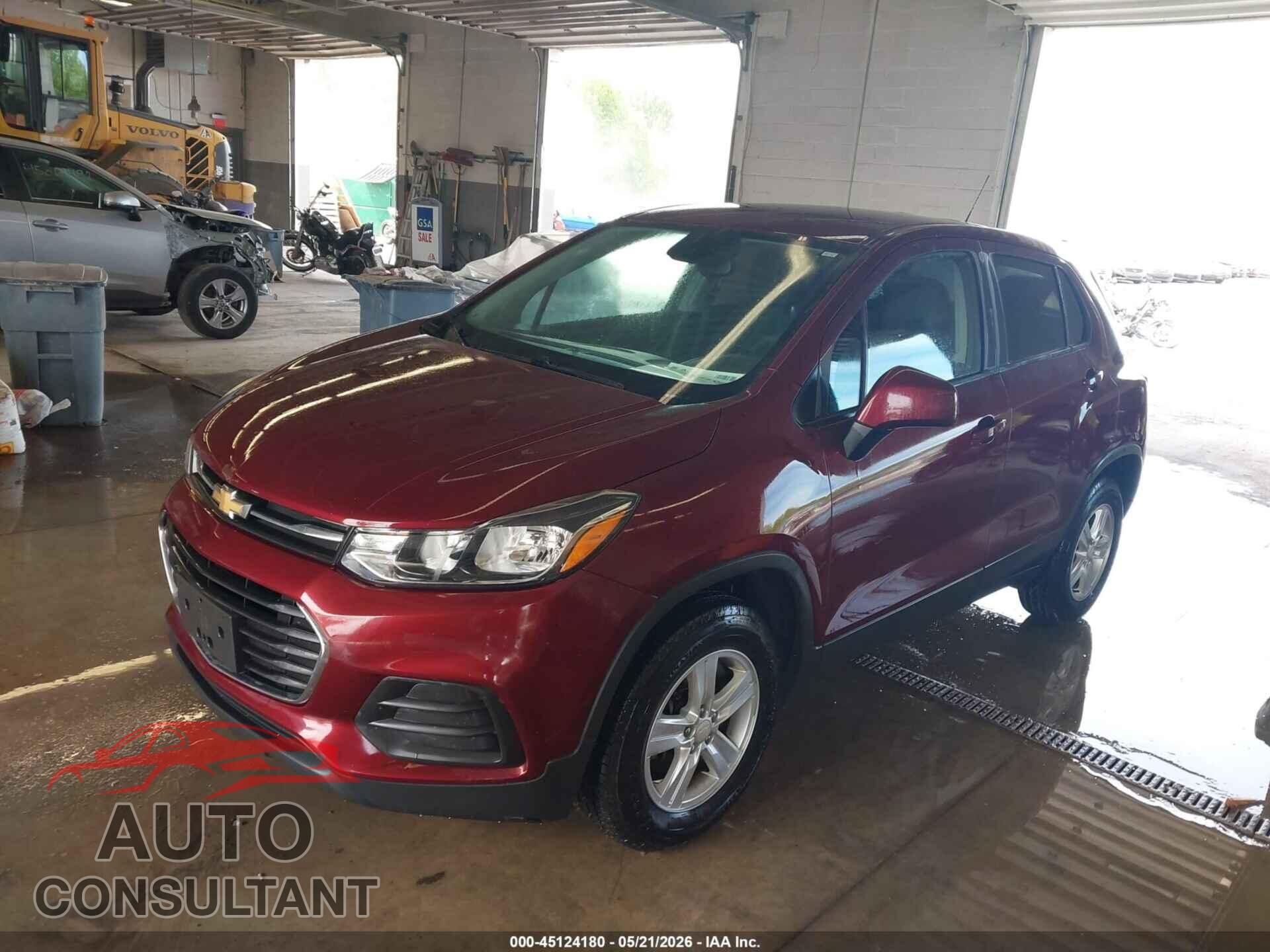 CHEVROLET TRAX 2017 - 3GNCJNSB3HL254765