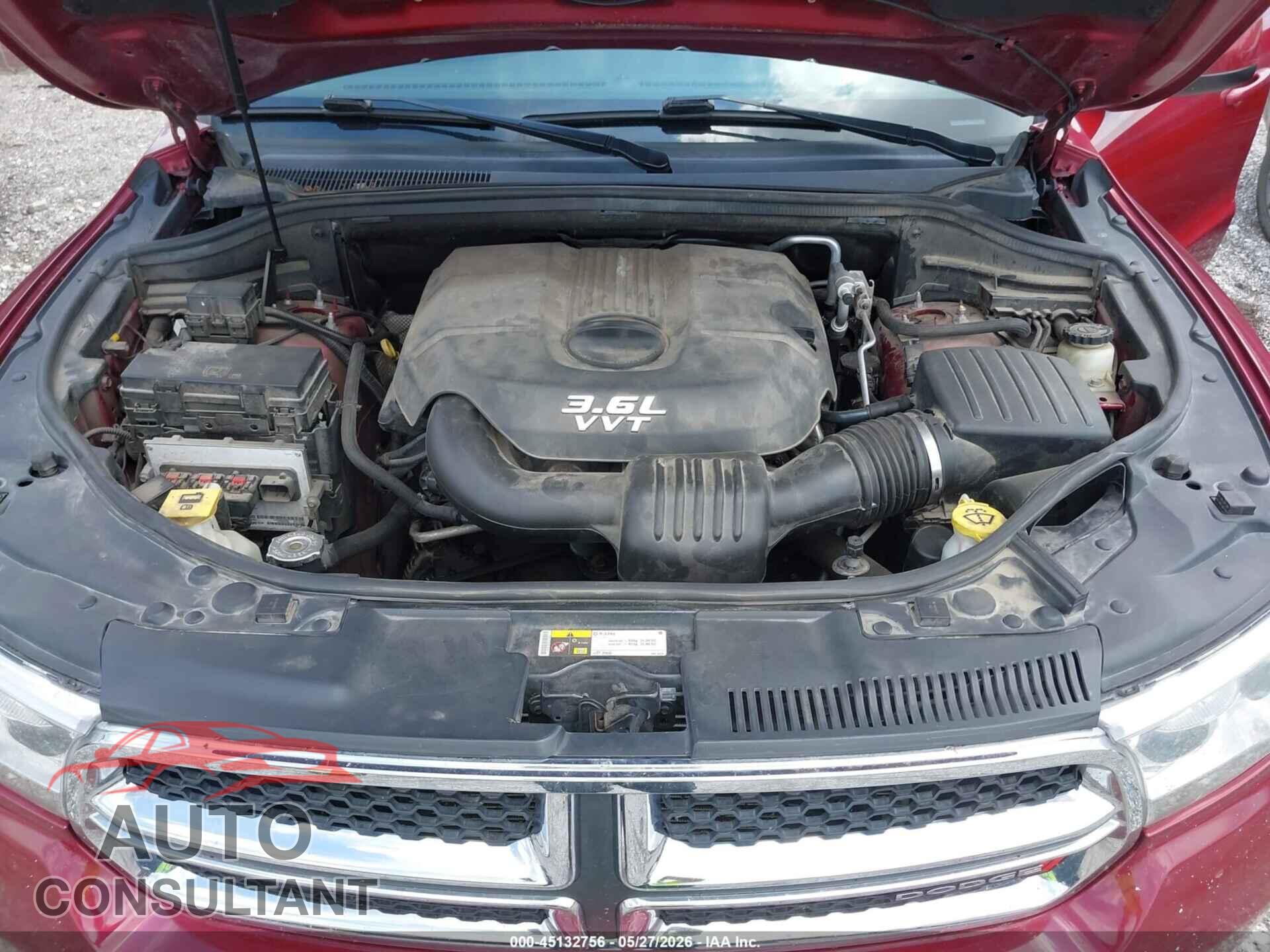 DODGE DURANGO 2013 - 1C4RDHAG2DC669509