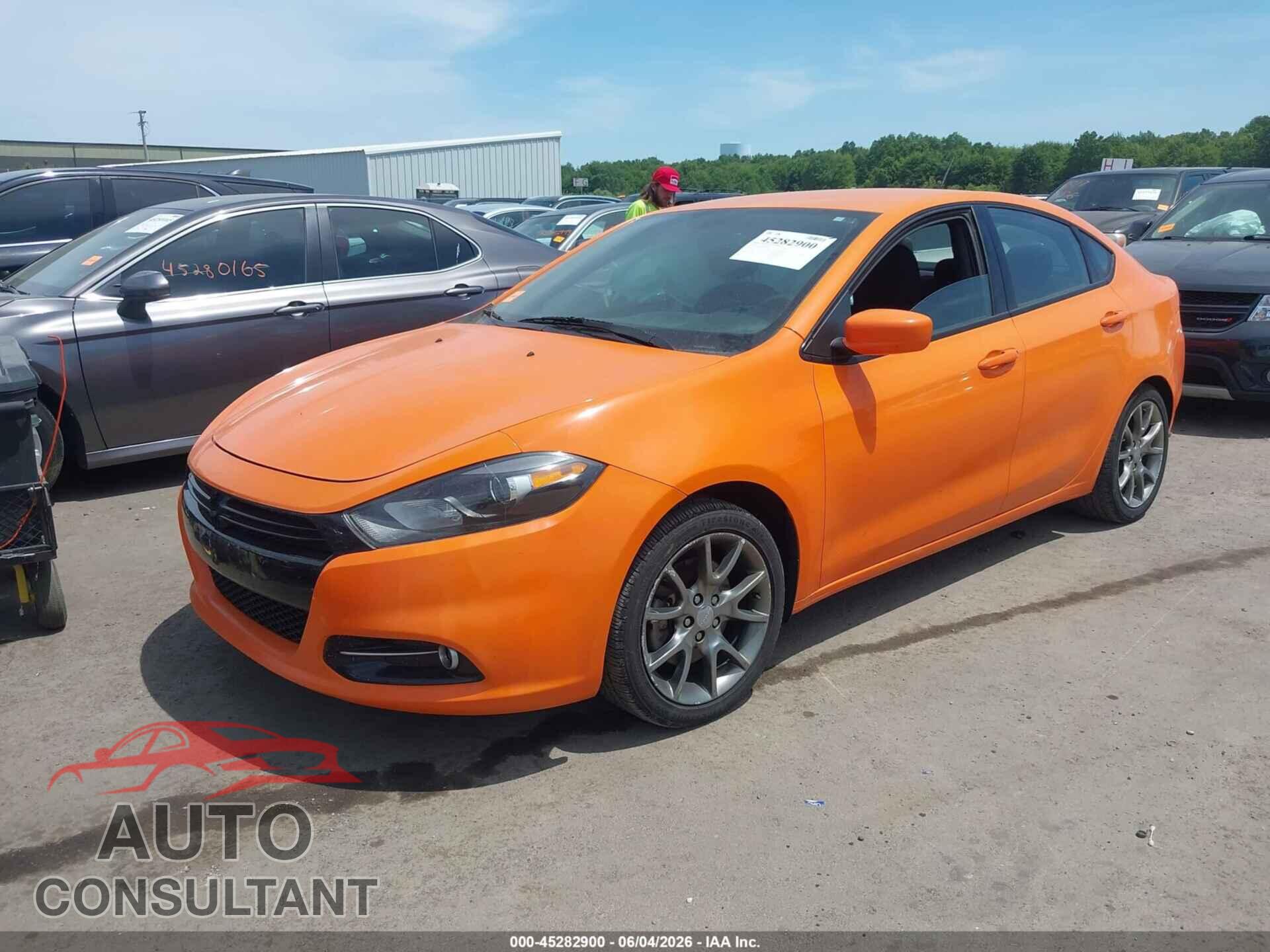 DODGE DART 2014 - 1C3CDFBB7ED858024