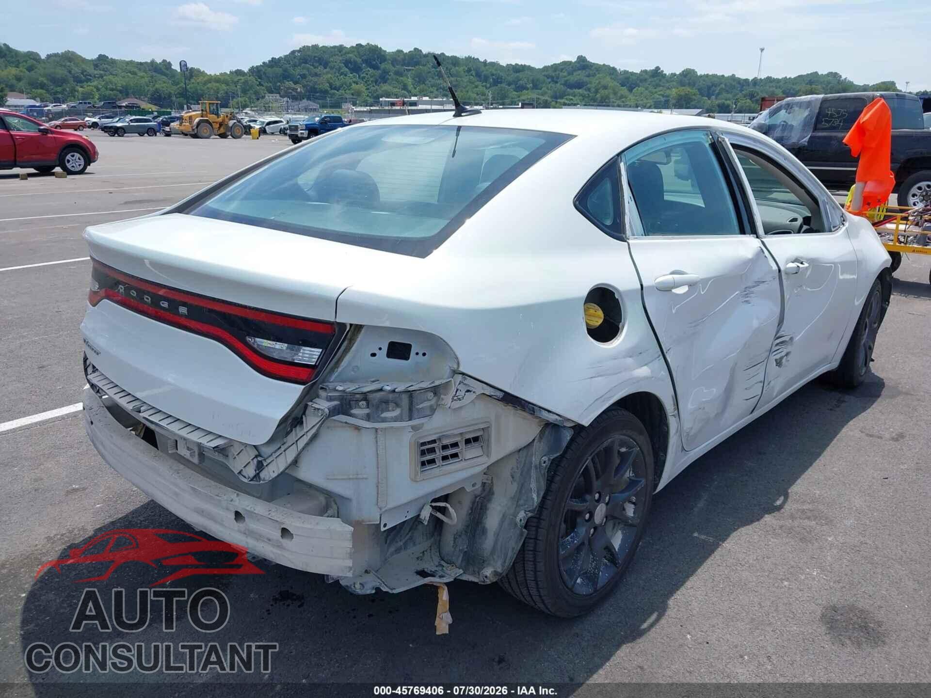 DODGE DART 2015 - 1C3CDFAA7FD421215