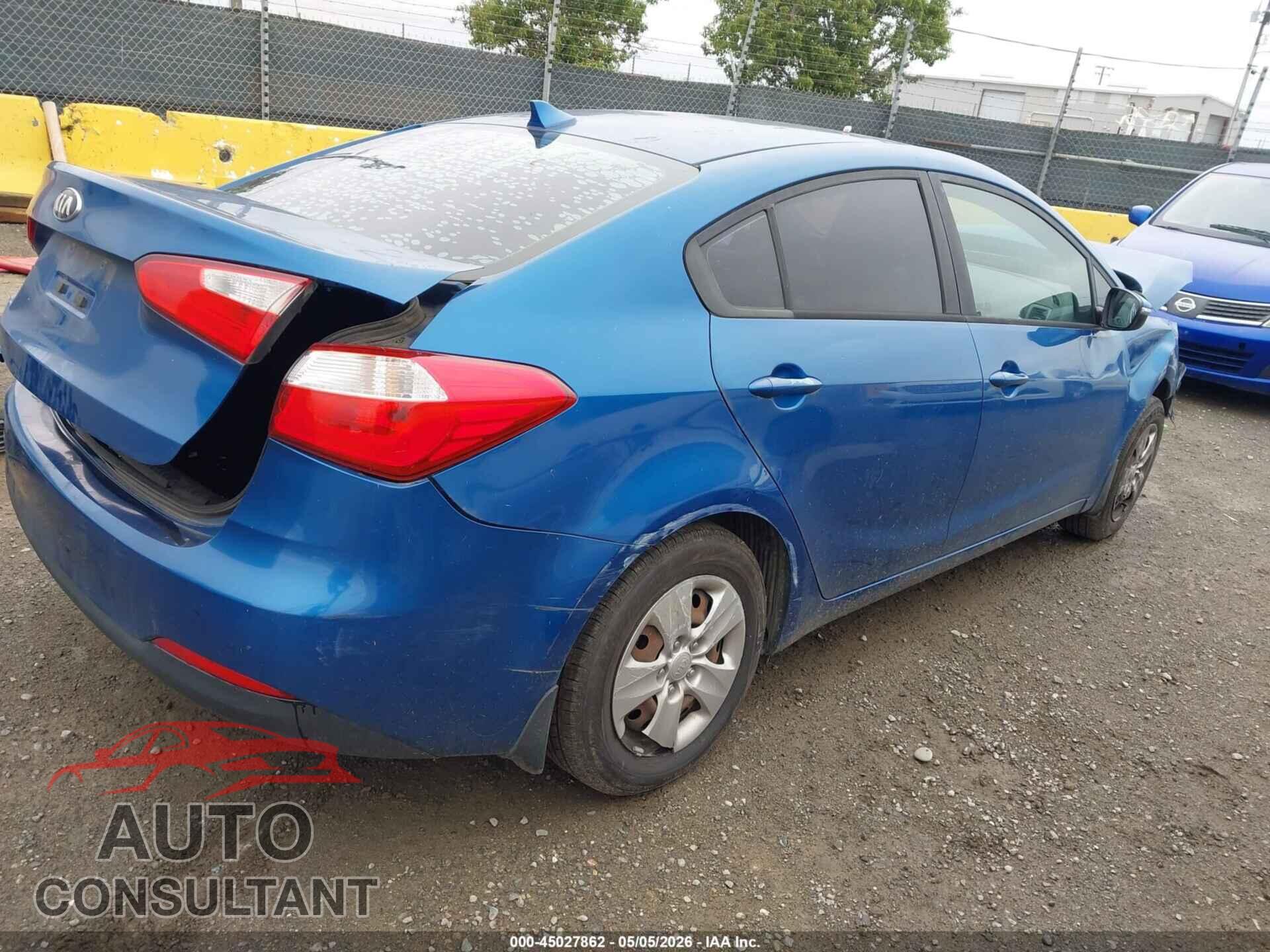 KIA FORTE 2015 - KNAFX4A63F5284426