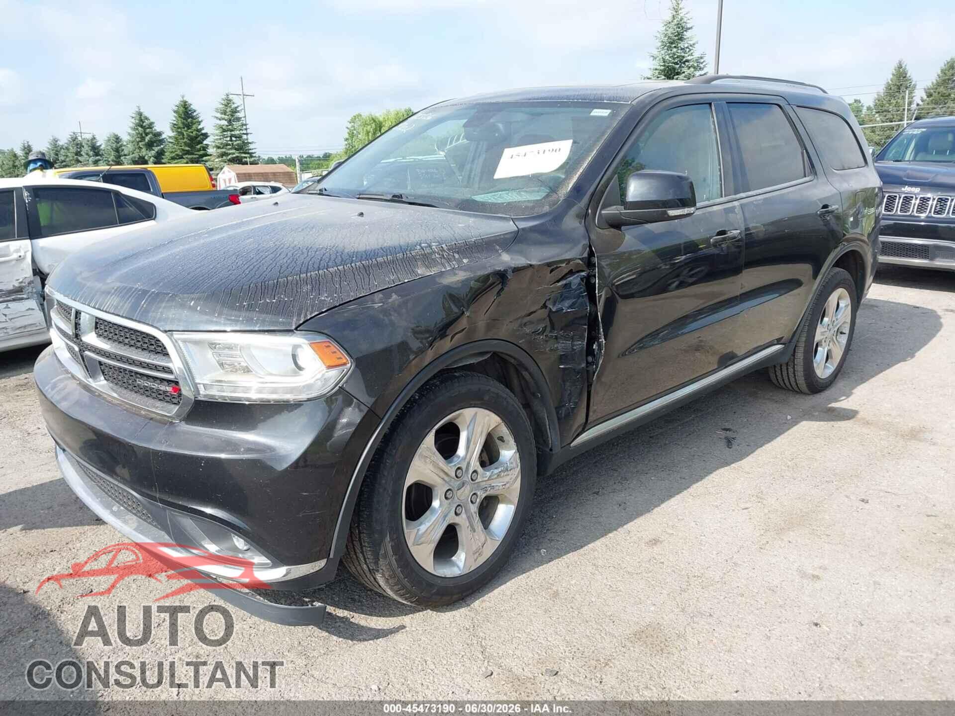 DODGE DURANGO 2014 - 1C4RDJDG9EC388702
