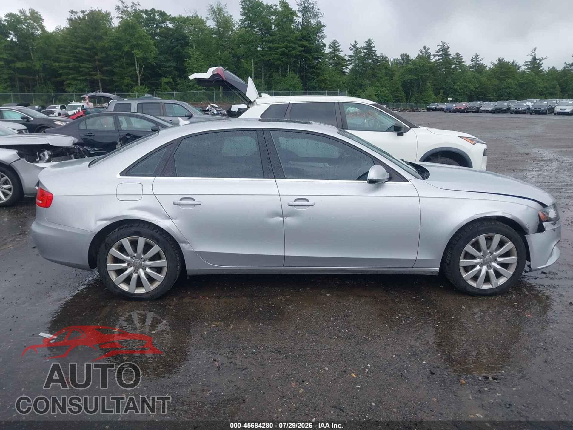 AUDI A4 2012 - WAUBFAFL3CA116416