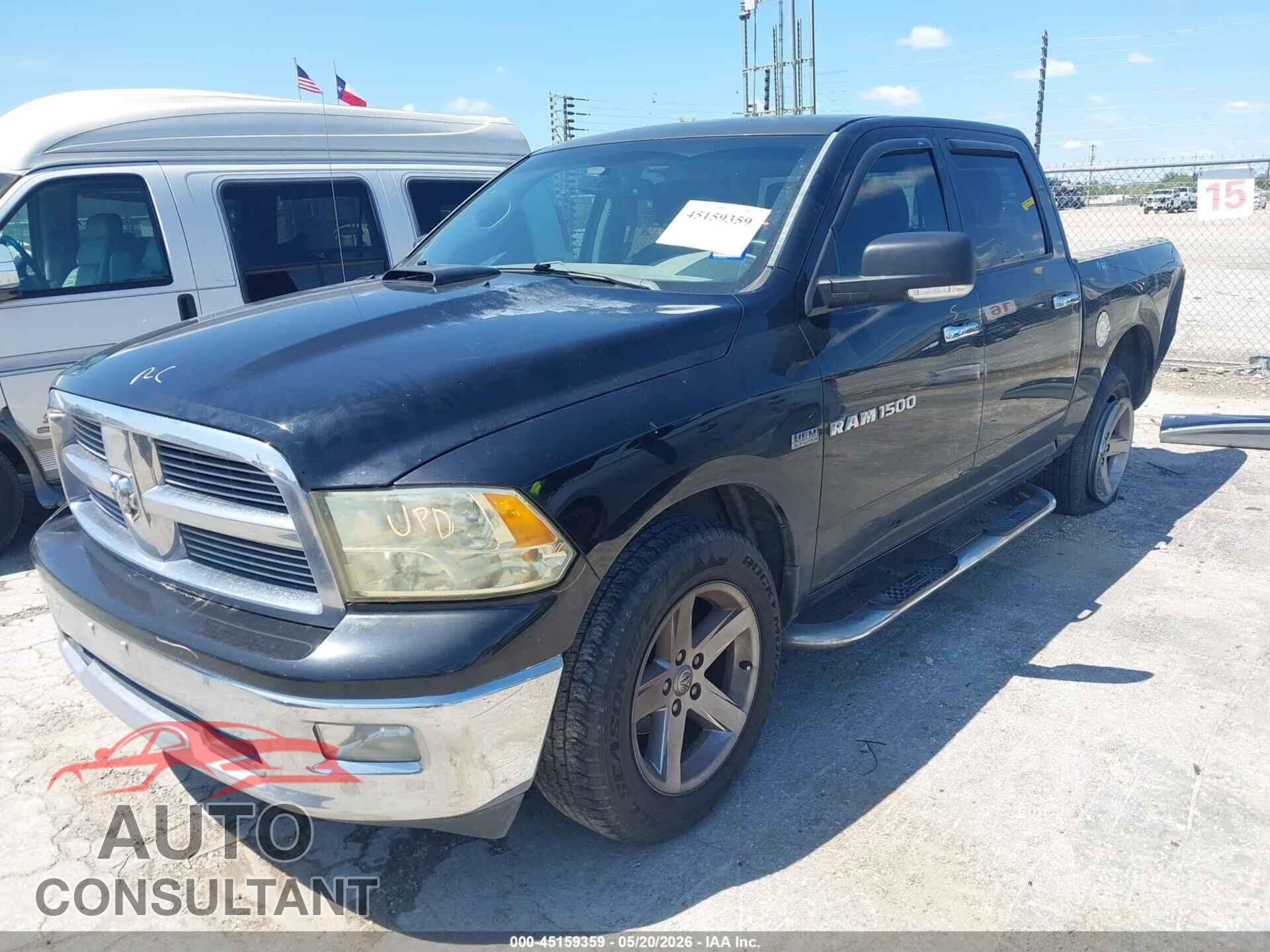 DODGE RAM 1500 2012 - 1C6RD6LT0CS212515